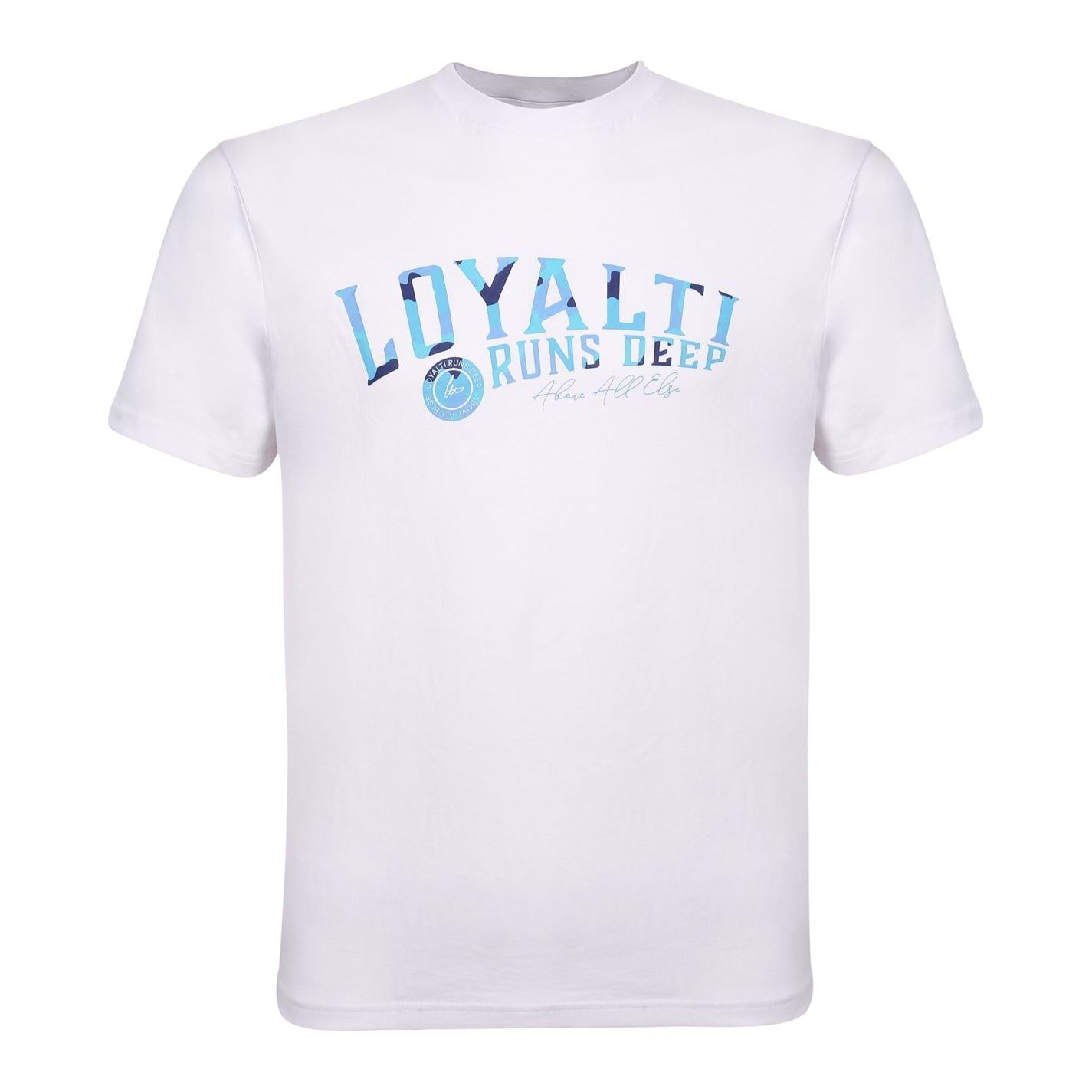 Loyalti Mvp Lettering Crew Neck Regular Fit T-Shirt