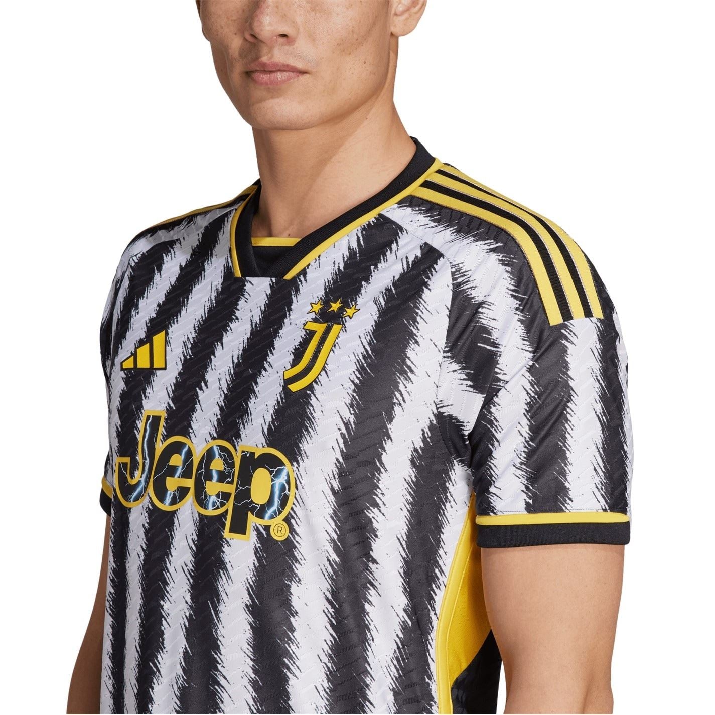 adidas Juventus Authentic Home Shirt 2023 2024 Adults