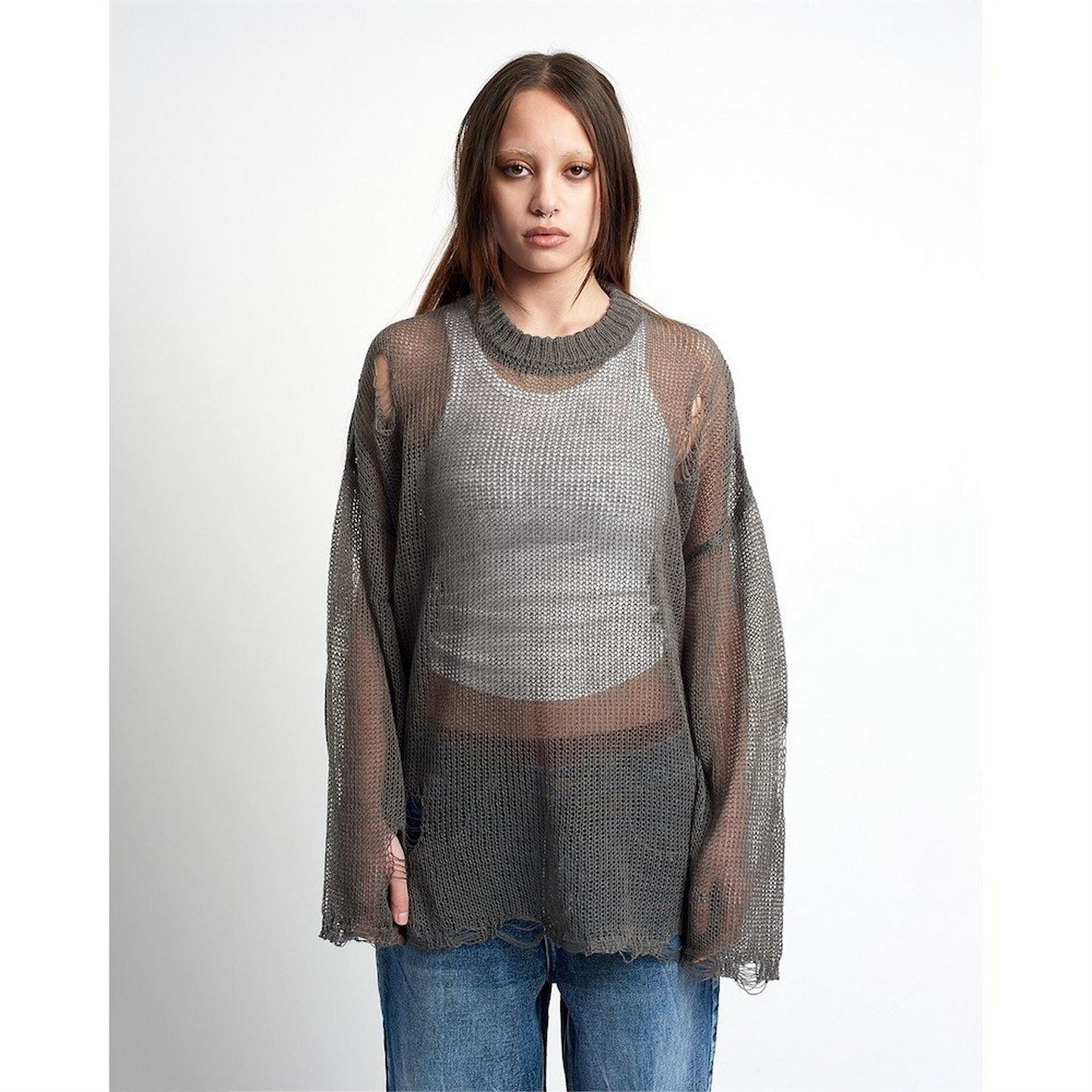 The Ragged Priest Fever Knit Crew Neck Jumper