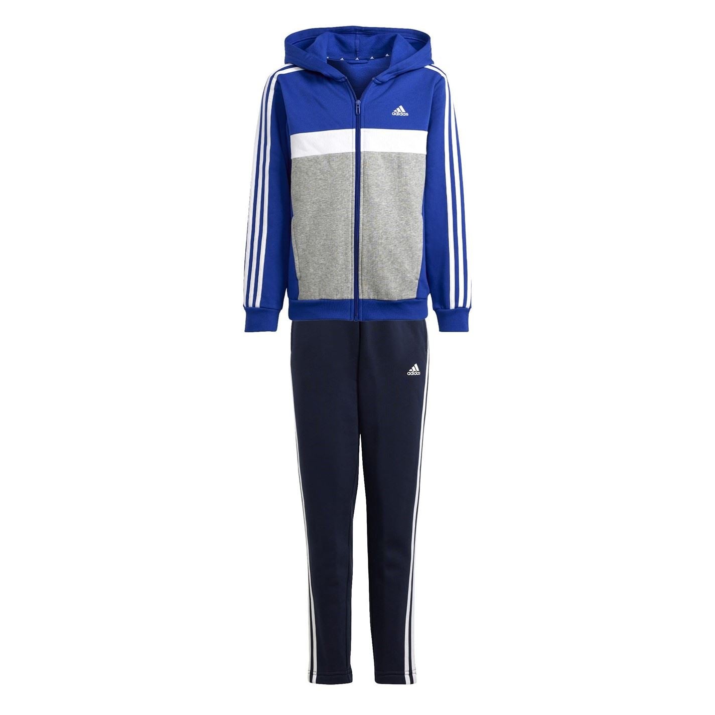 adidas Tiberio Fleece Tracksuit Juniors