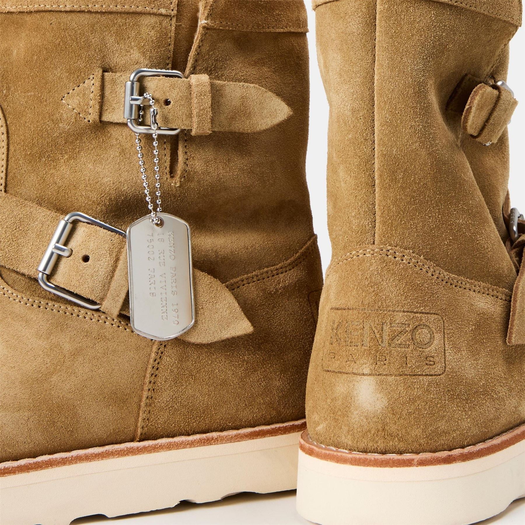 Kenzo Kenzocozy Flat Ankle Boots