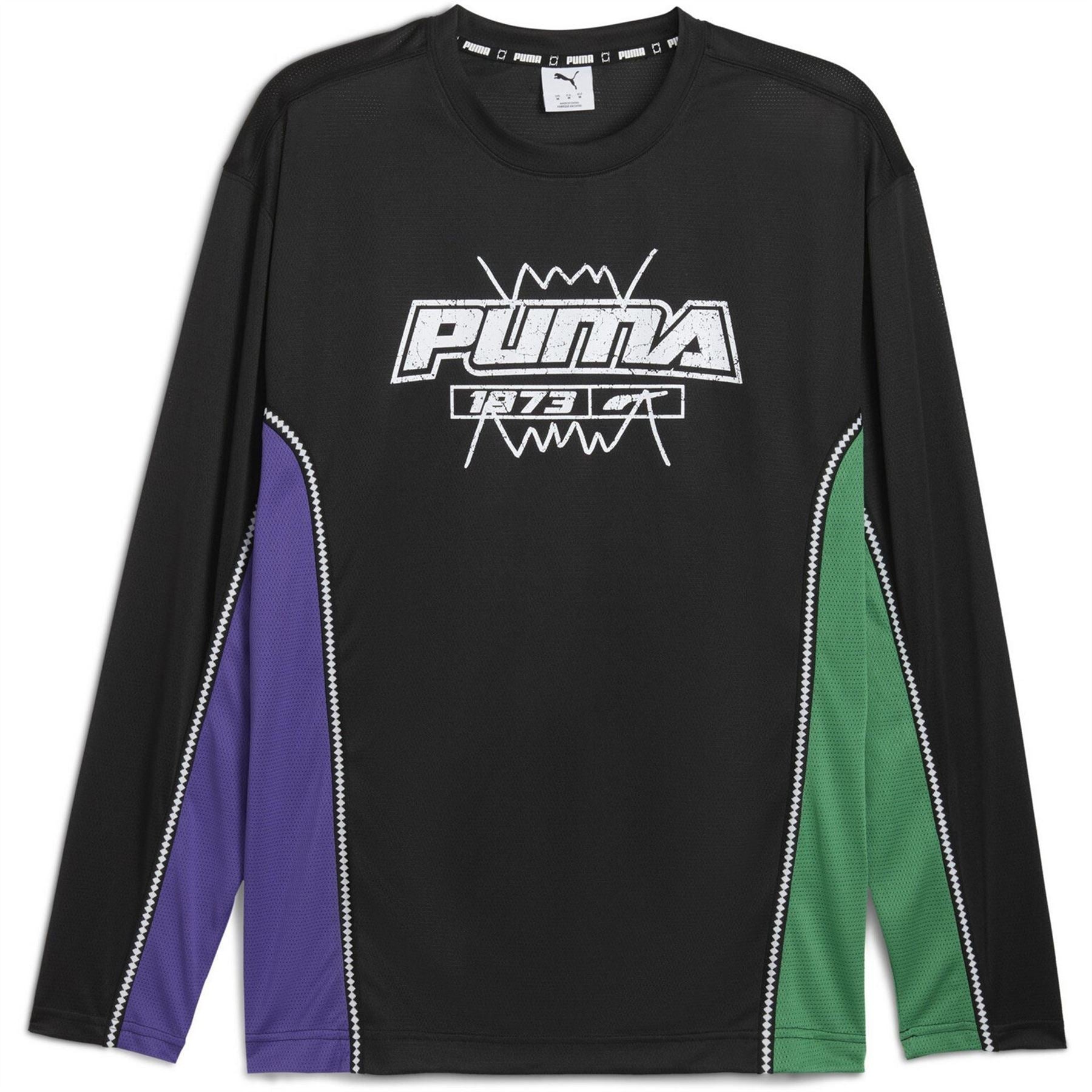 Puma Hoopaverse Shooting Long Sleeve Performance Gym Top