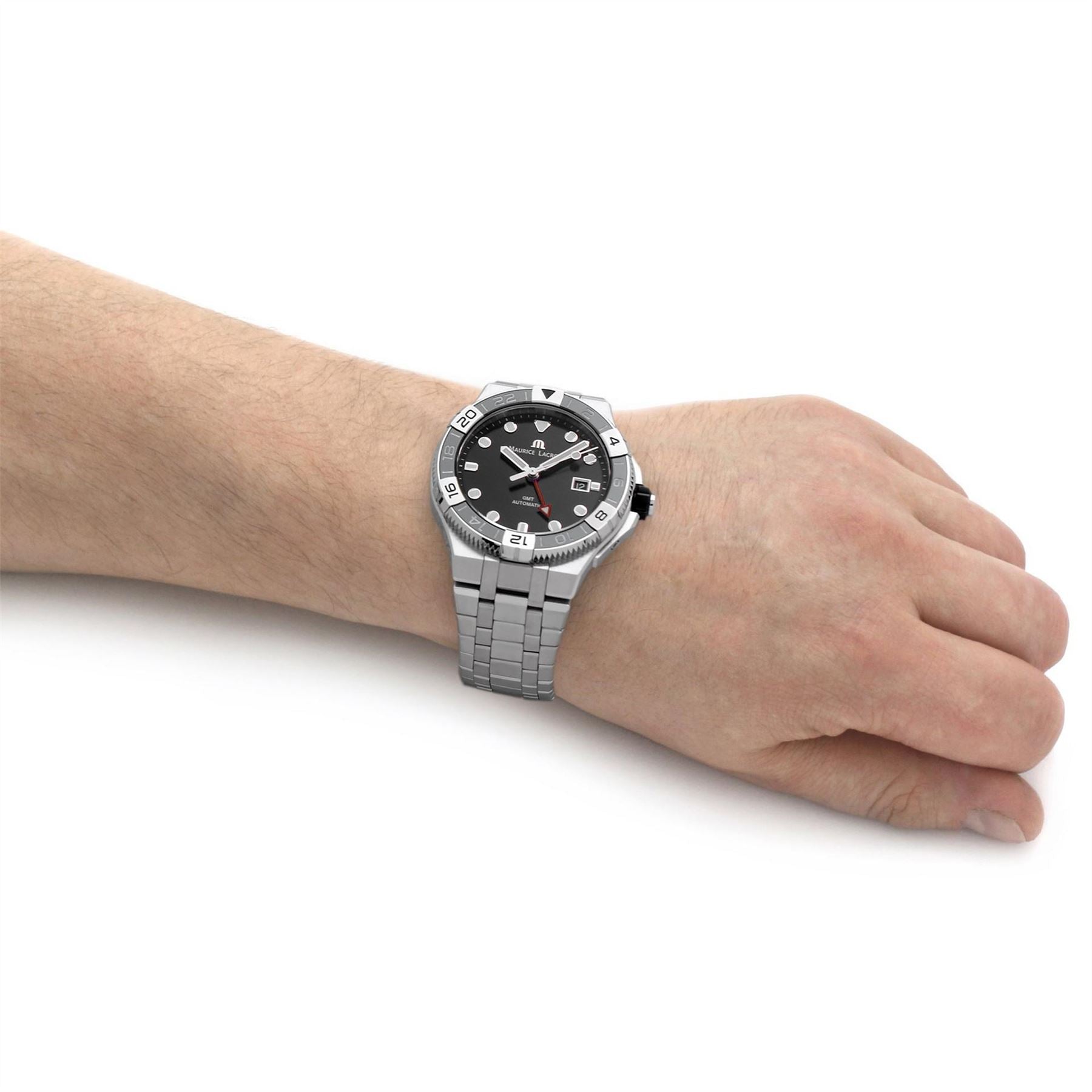 Maurice Lacroix Lacroix Dive Steel Bracelet Analogue Watch