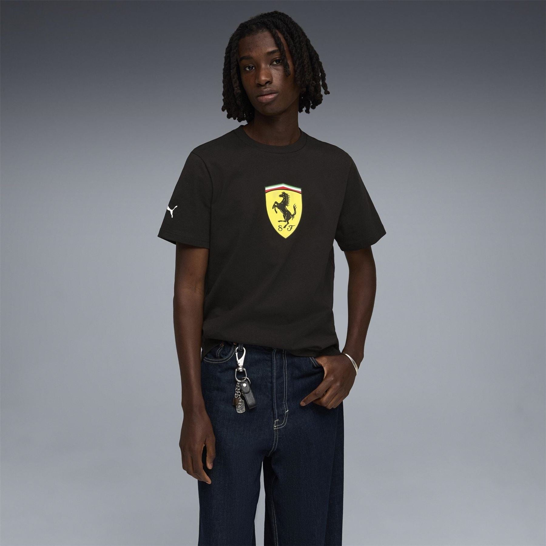 Puma Mens Scuderia Ferrari Shield Tee