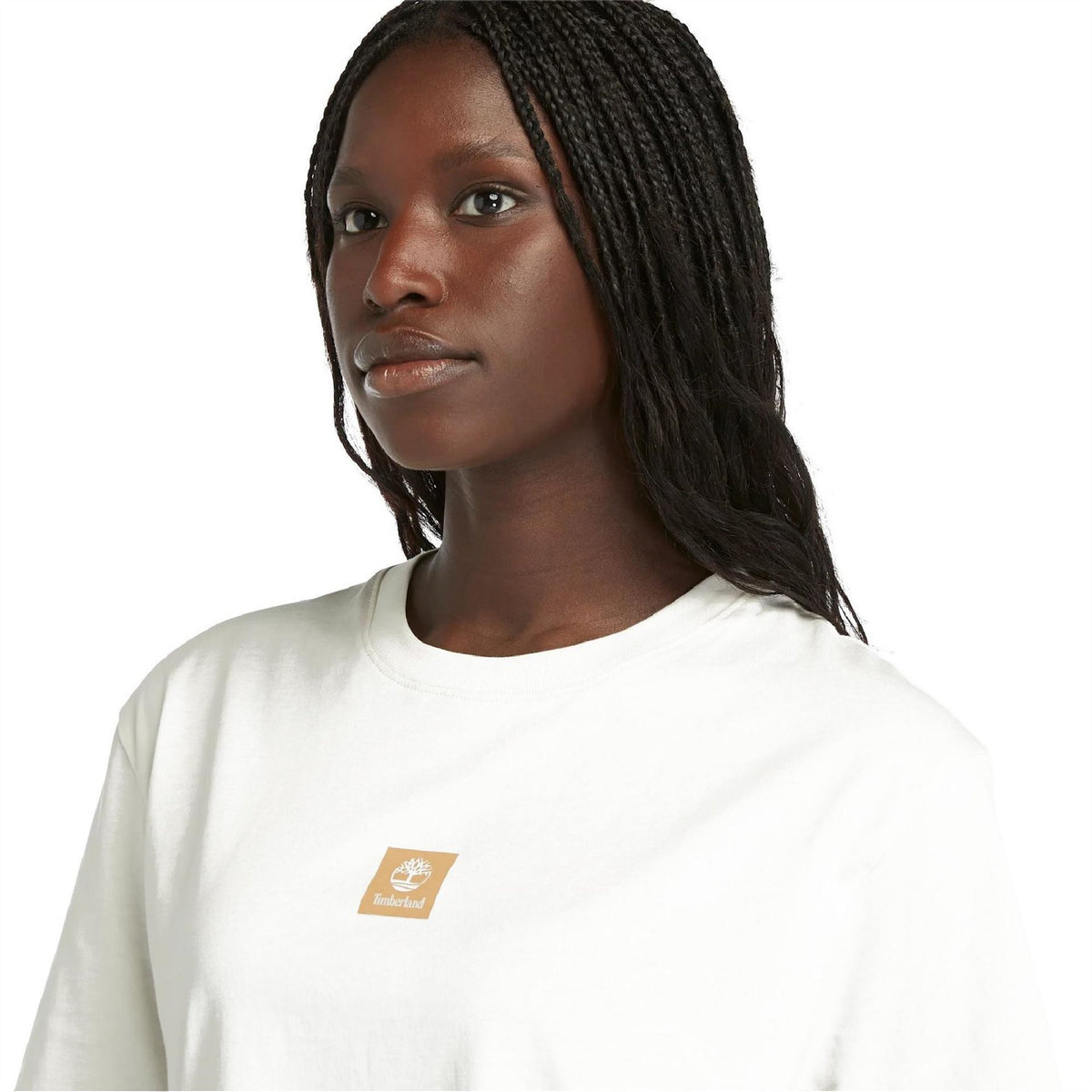 Timberland Stack Logo Cotton Short Sleeve T-Shirt