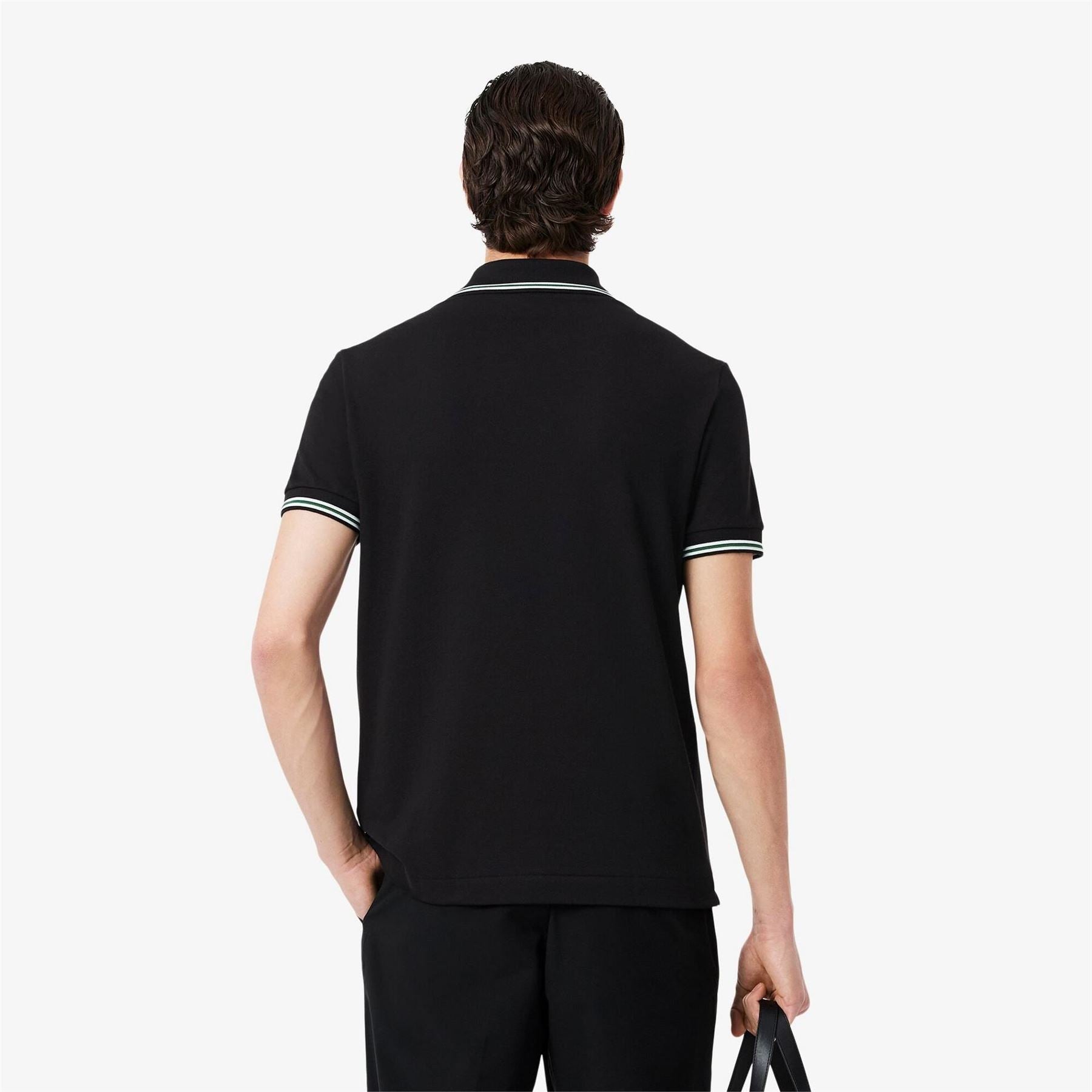 Lacoste Regular Fit Crocodile Print Polo