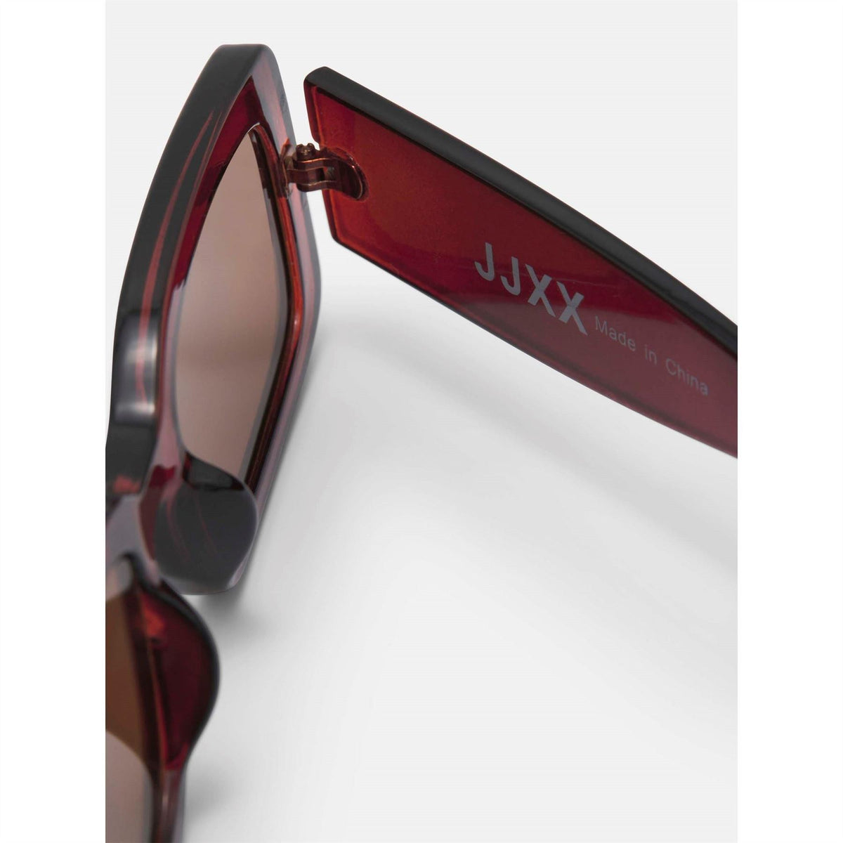 JJXX Ld62 Rosee Rectangle Full Rim Sunglasses