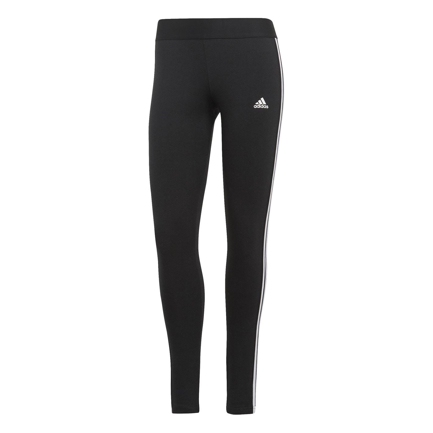 adidas Womens Essentials 3 Stripe Leggings