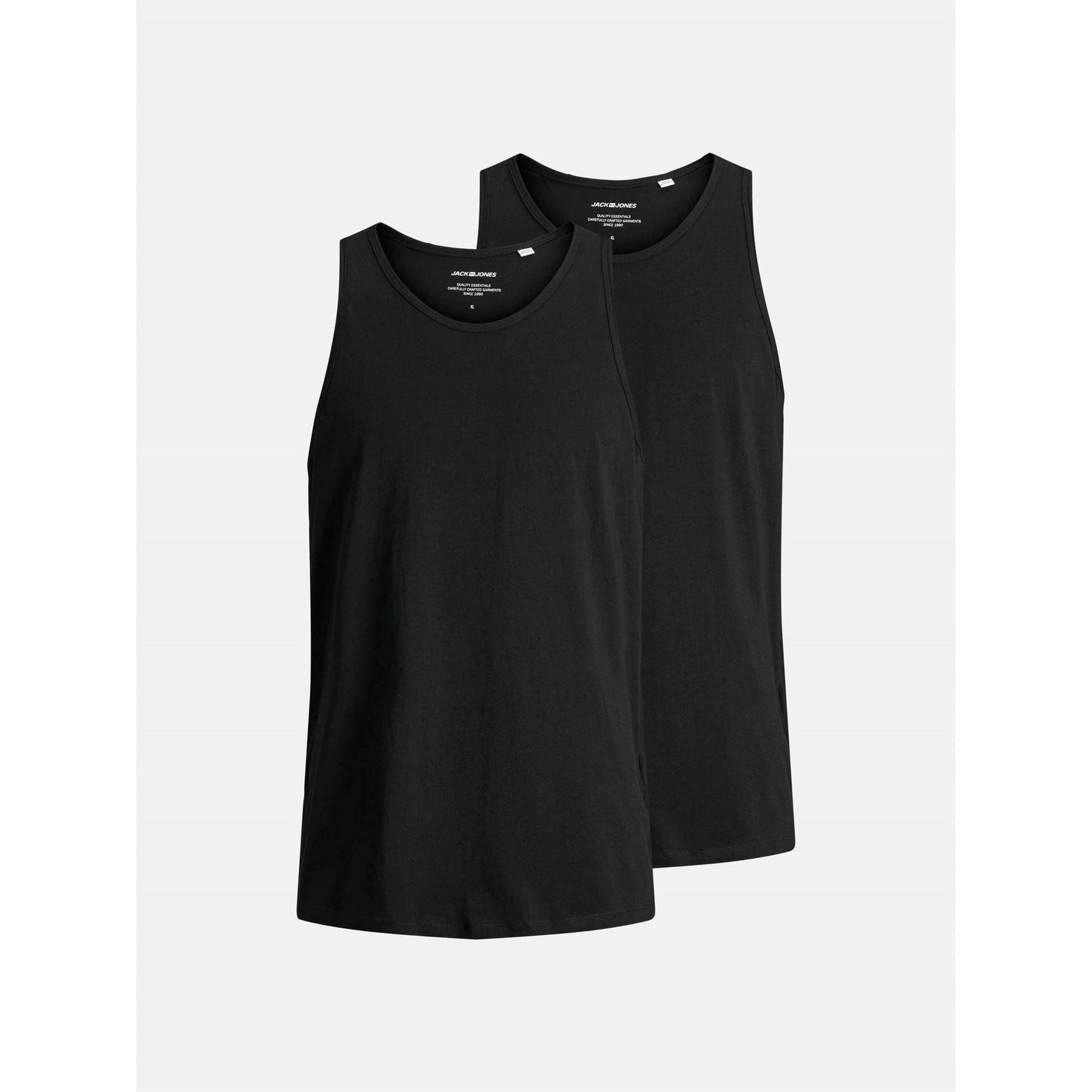 Jack and Jones 2 Pack Sleeveless Vest