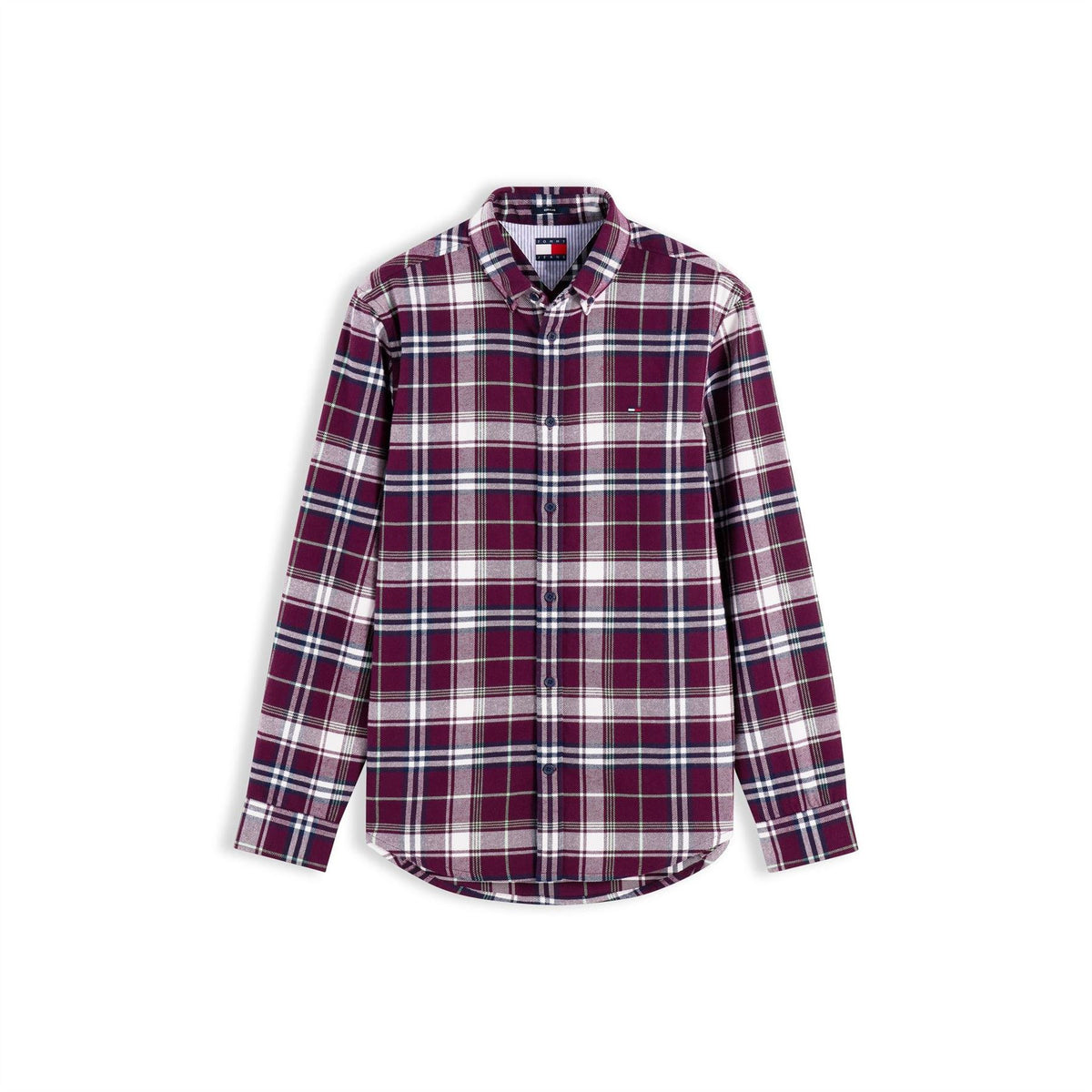 Tommy Jeans Flannel Check Long Sleeve Shirt