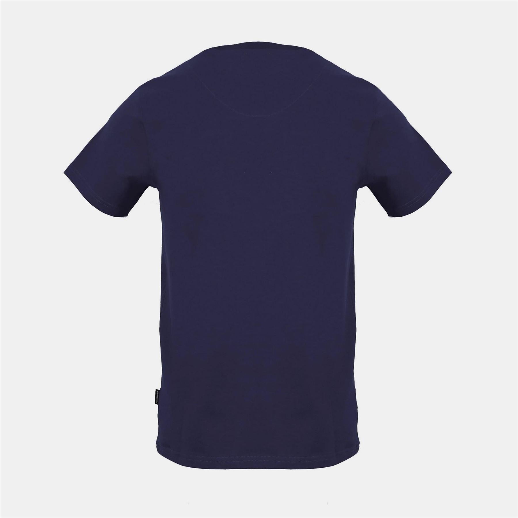 Aquascutum Printed Logo Crew Neck Short Sleeve T-Shirt
