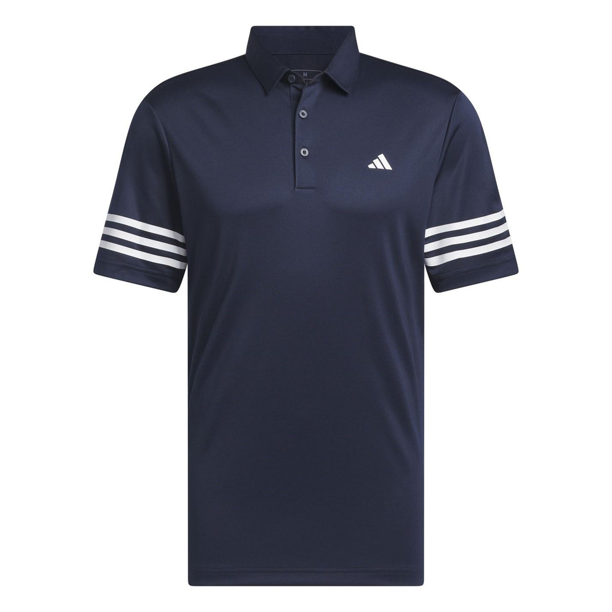 adidas Mens 3 Stripe Polo Shirt