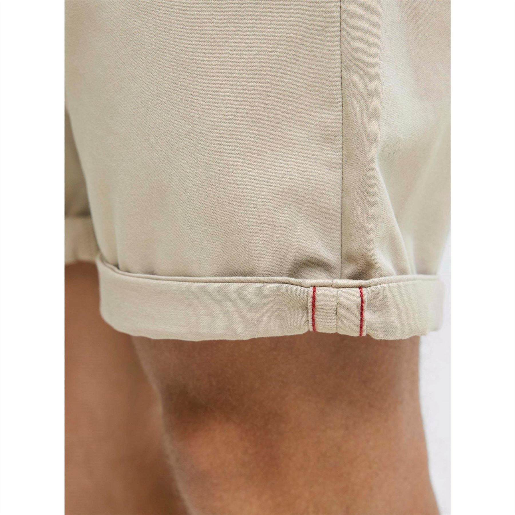 Jack and Jones Bowie Solid Patterned Bermuda Chino Shorts