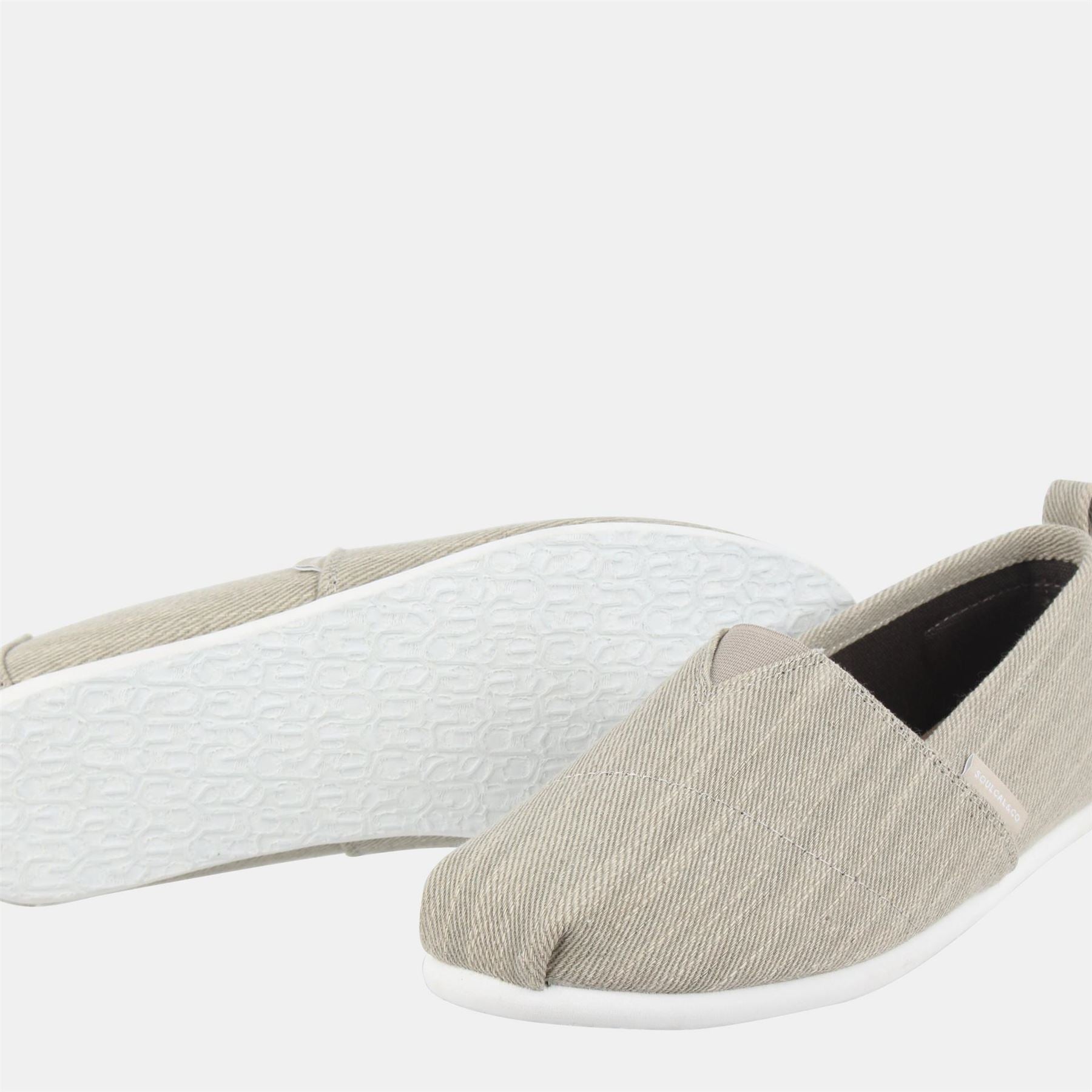 SoulCal Mens Long Beach Canvasas Slip Ons