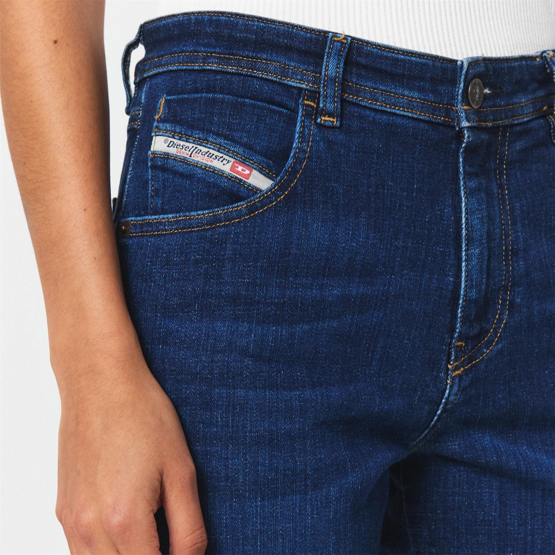 Diesel 2015 Skinny Fit Five Pocket Jeans