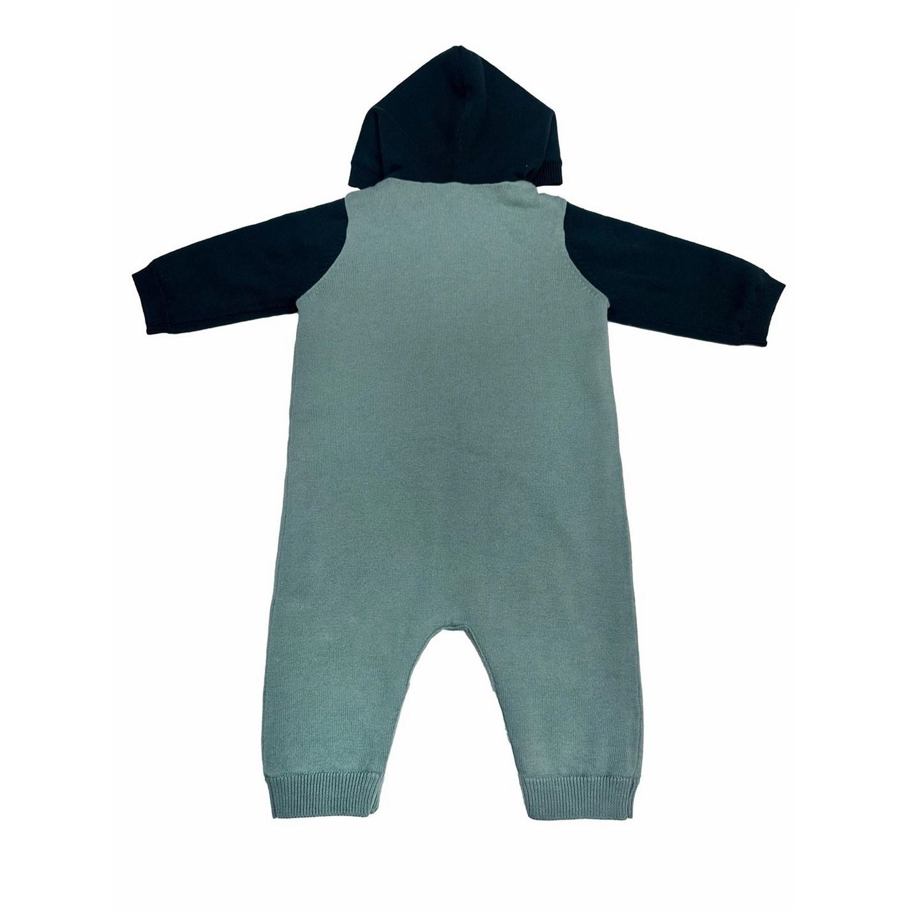 Pretty Green Cotton Long Sleeve Pram Suit