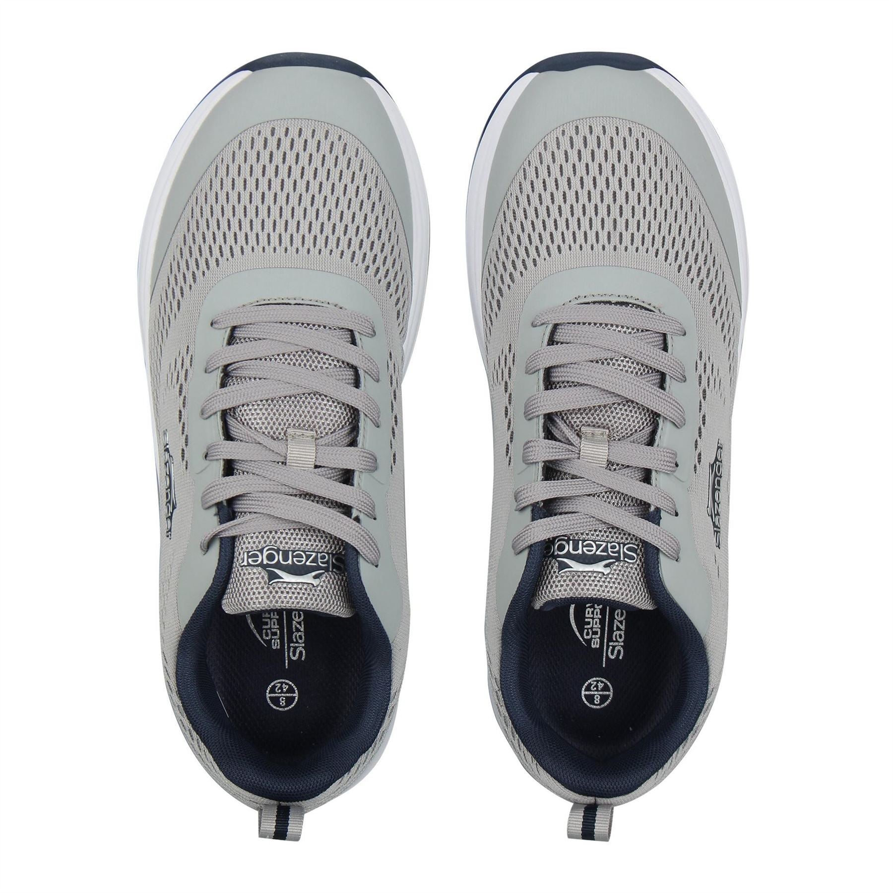 Slazenger Mens Curve Support E Mesh Trainers