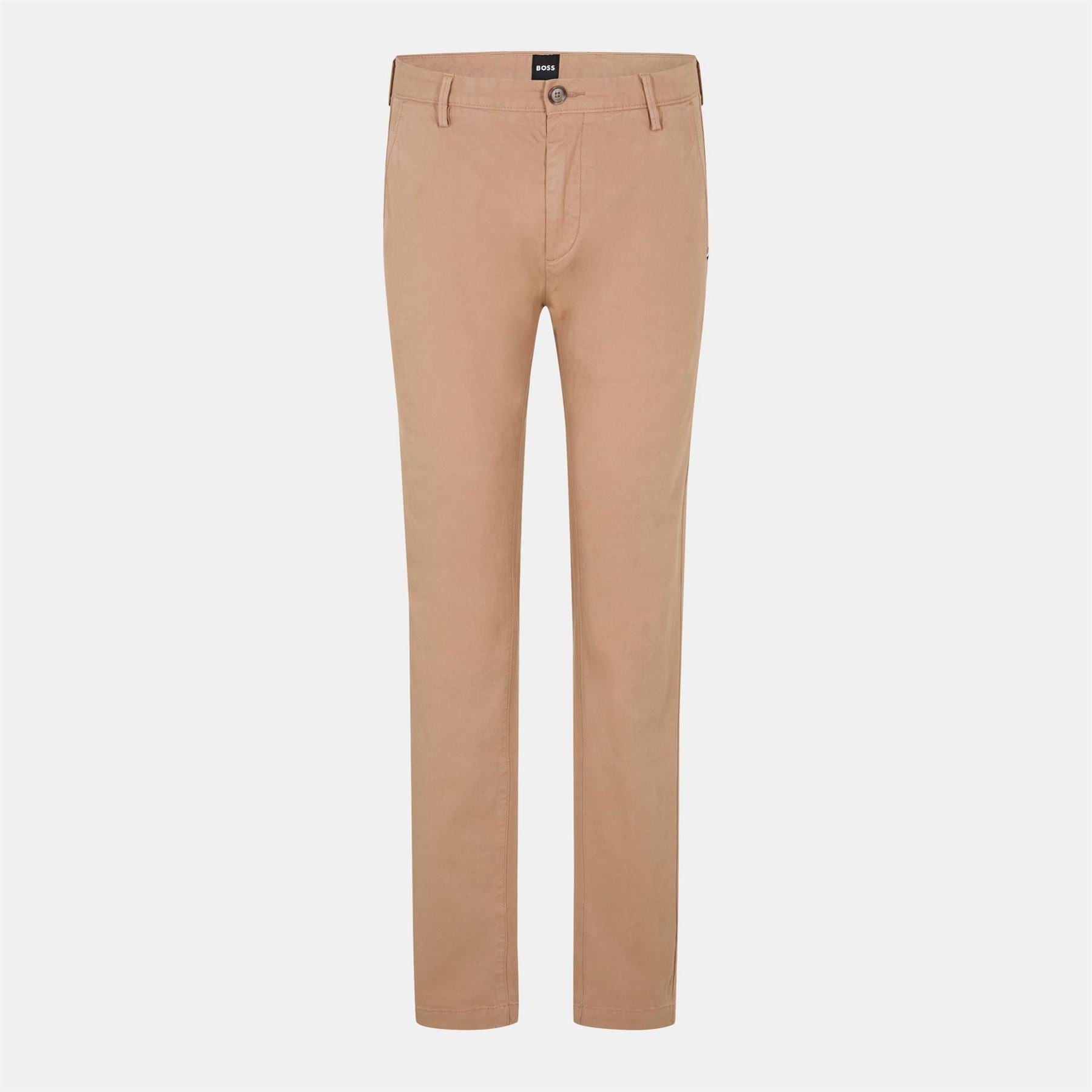 Boss Rice3 D Solid Patterned Straight Trousers