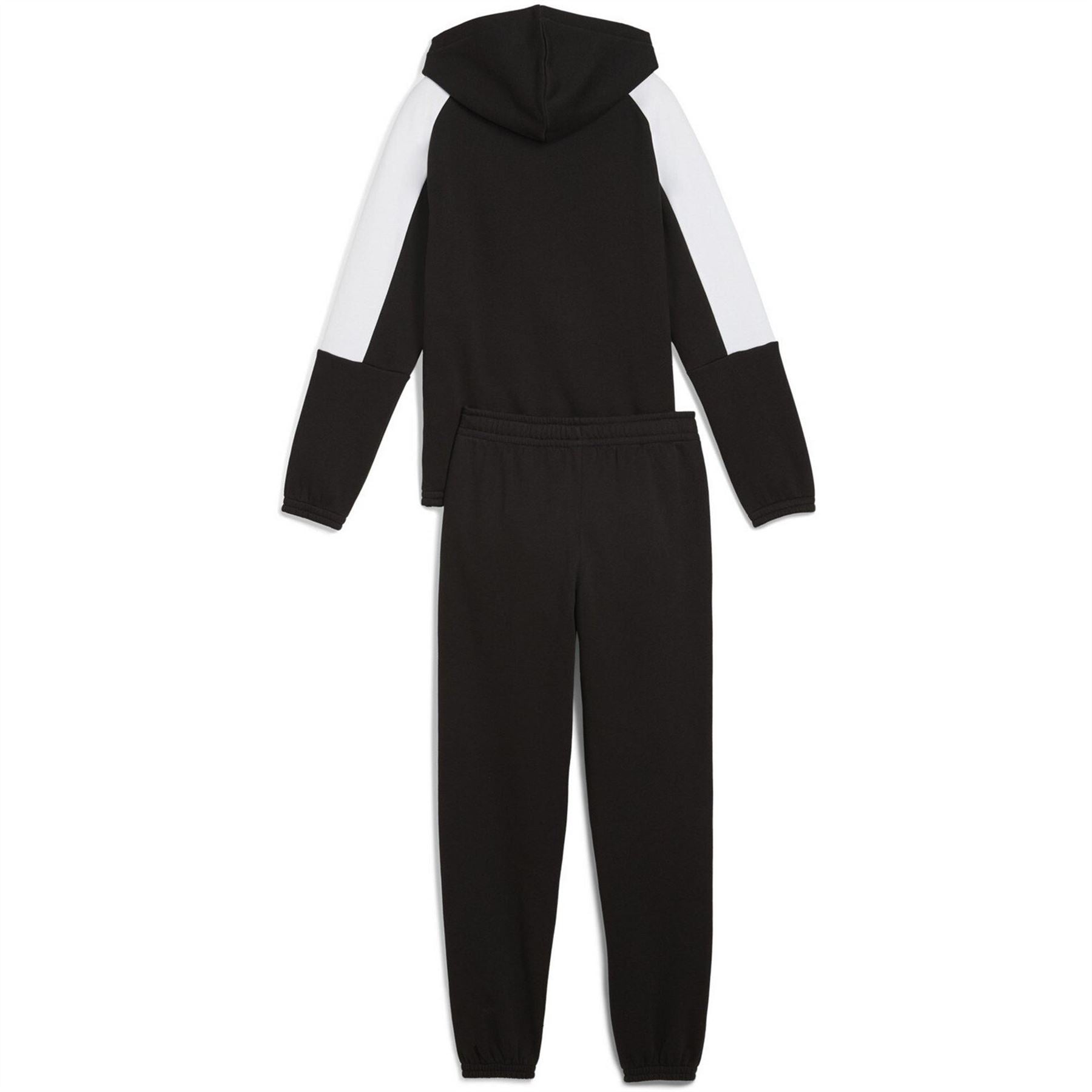 Puma Kids Esslock Hooded Full Zip Fleece Tracksuit