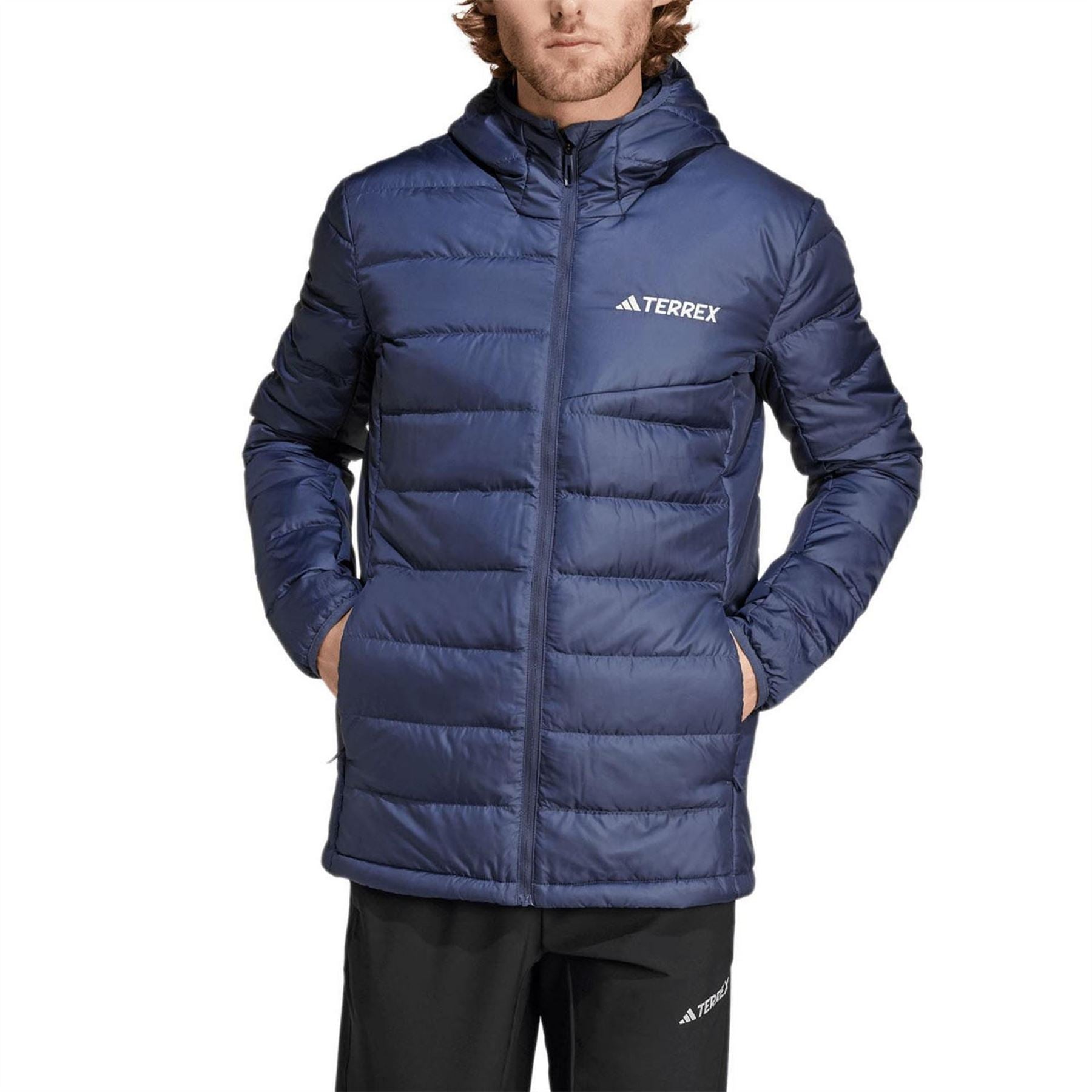 adidas Multi Light Down Hooded Jacket