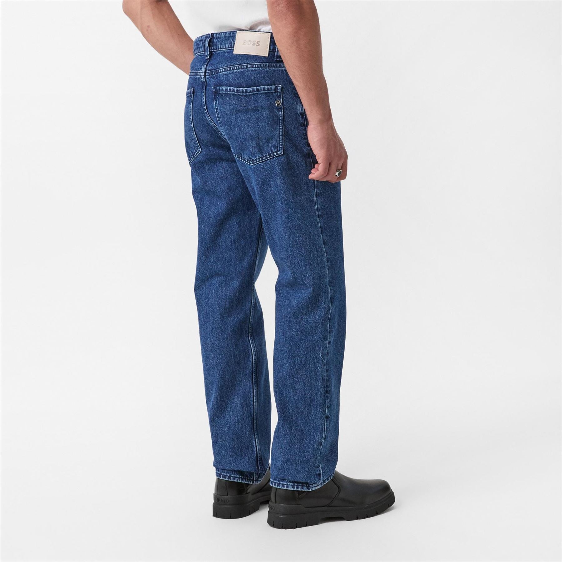 Boss Akron Slim Fit Five Pocket Jeans