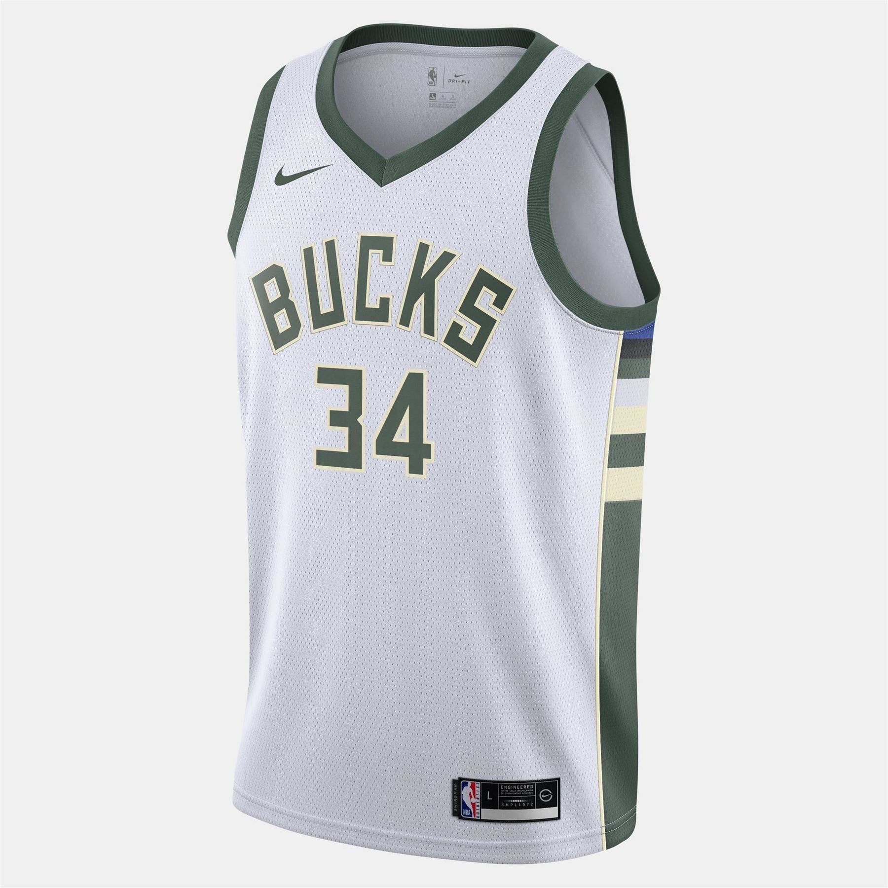 Nike Bucks Performance Basketball Jersey