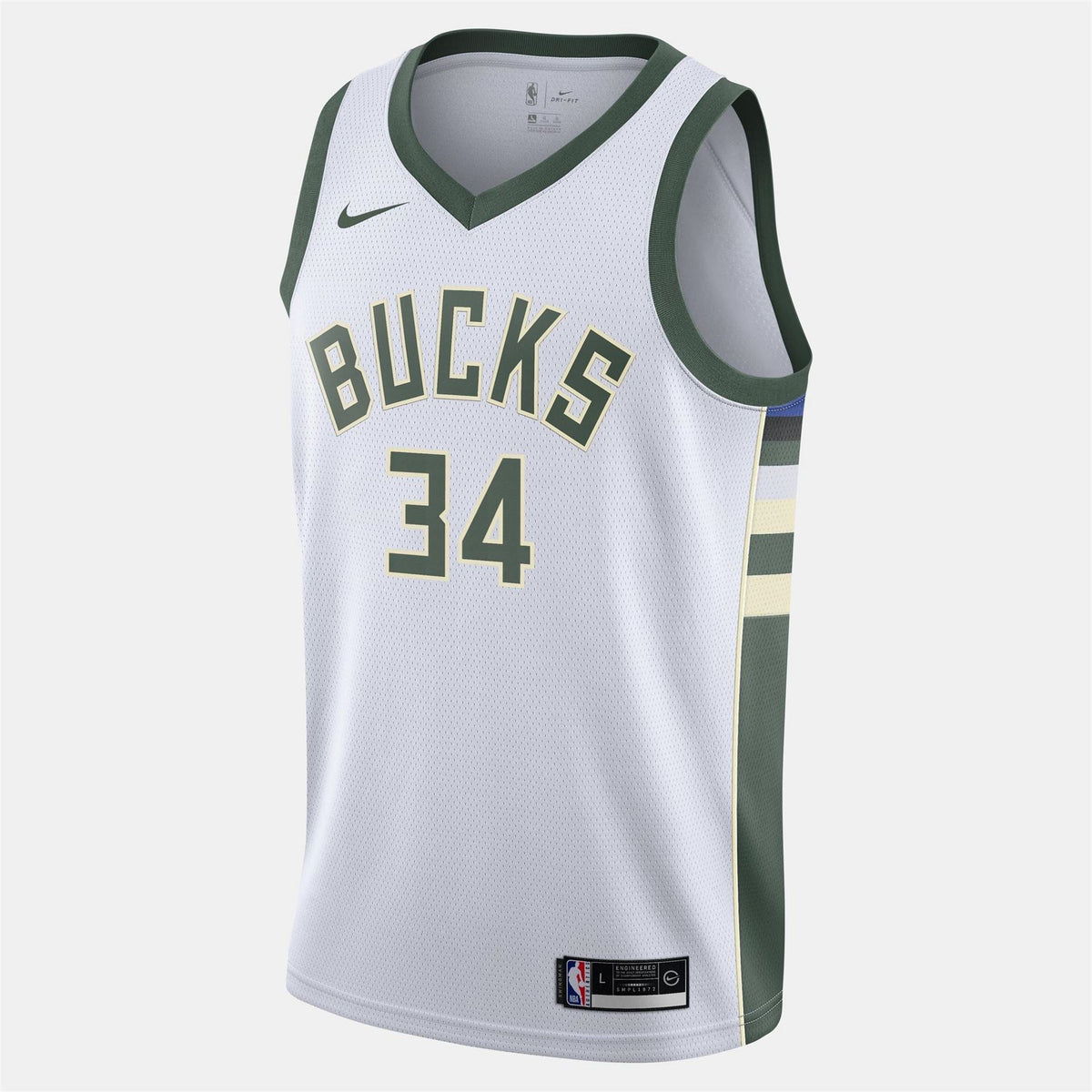 Nike Bucks Performance Basketball Jersey