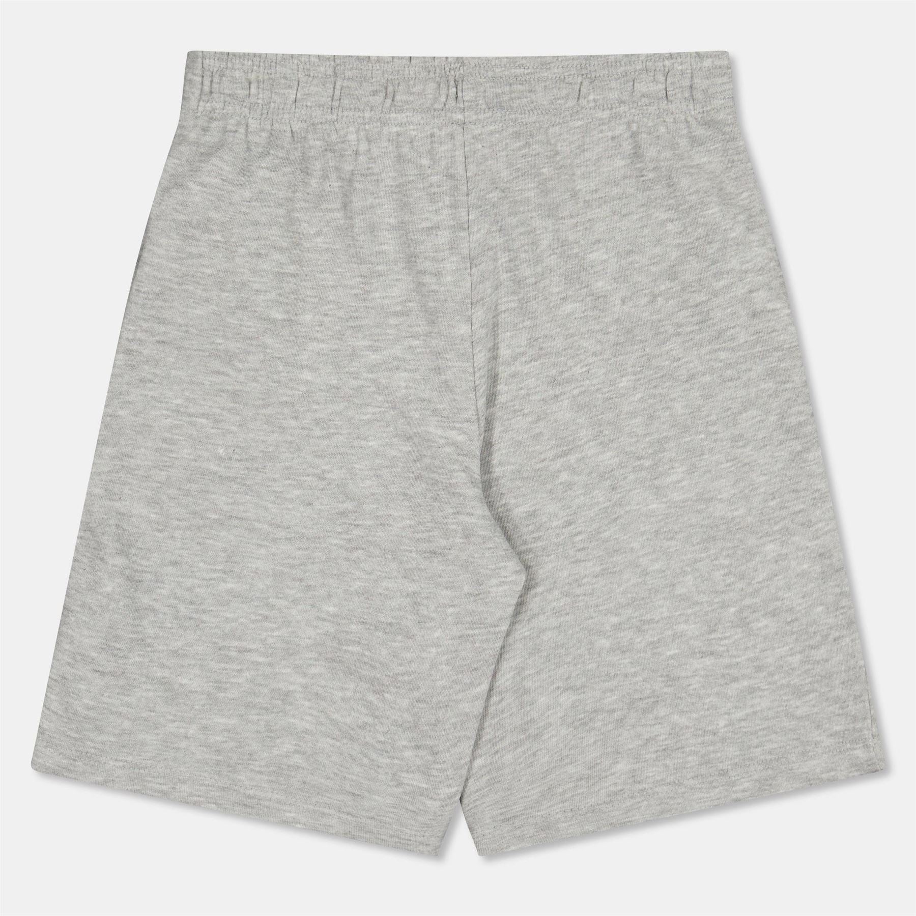 Reebok Solid Bermuda Sweat Shorts with Elasticated Waistband