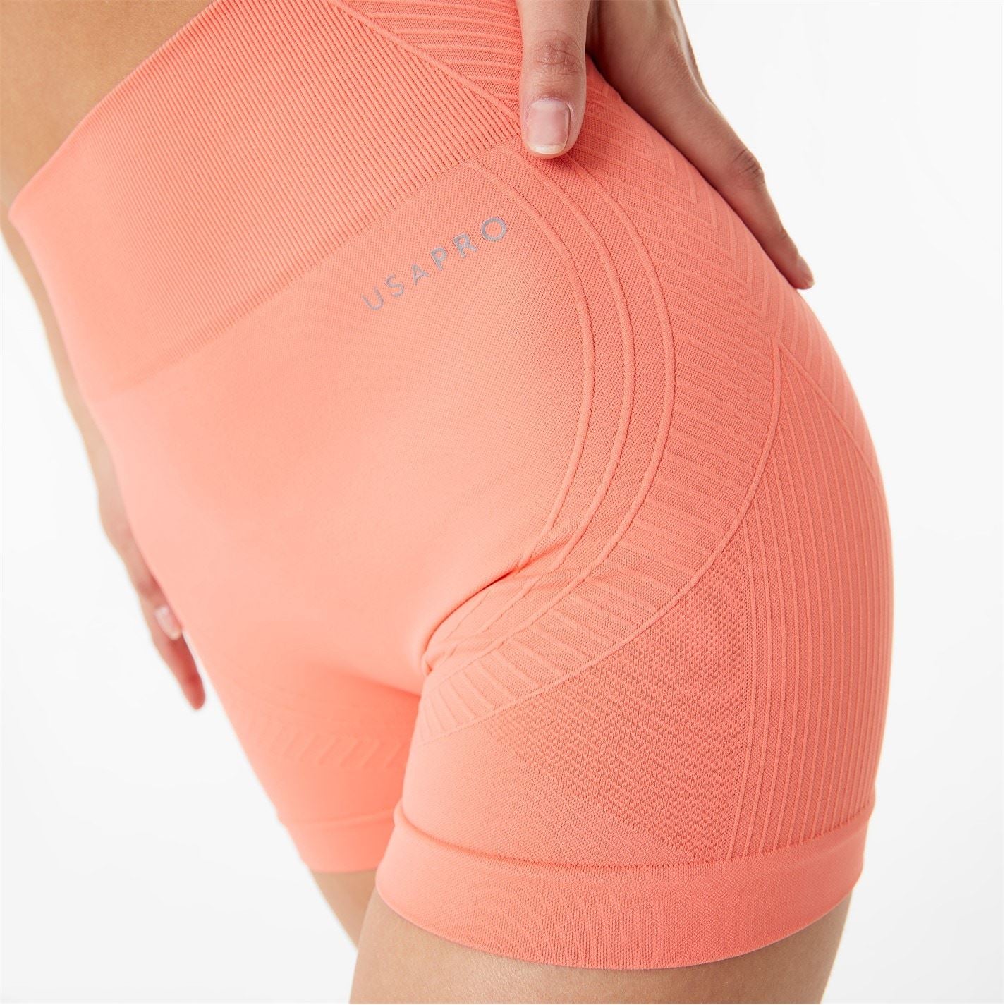 USA Pro Womens Seamless 3 Inch Shorts