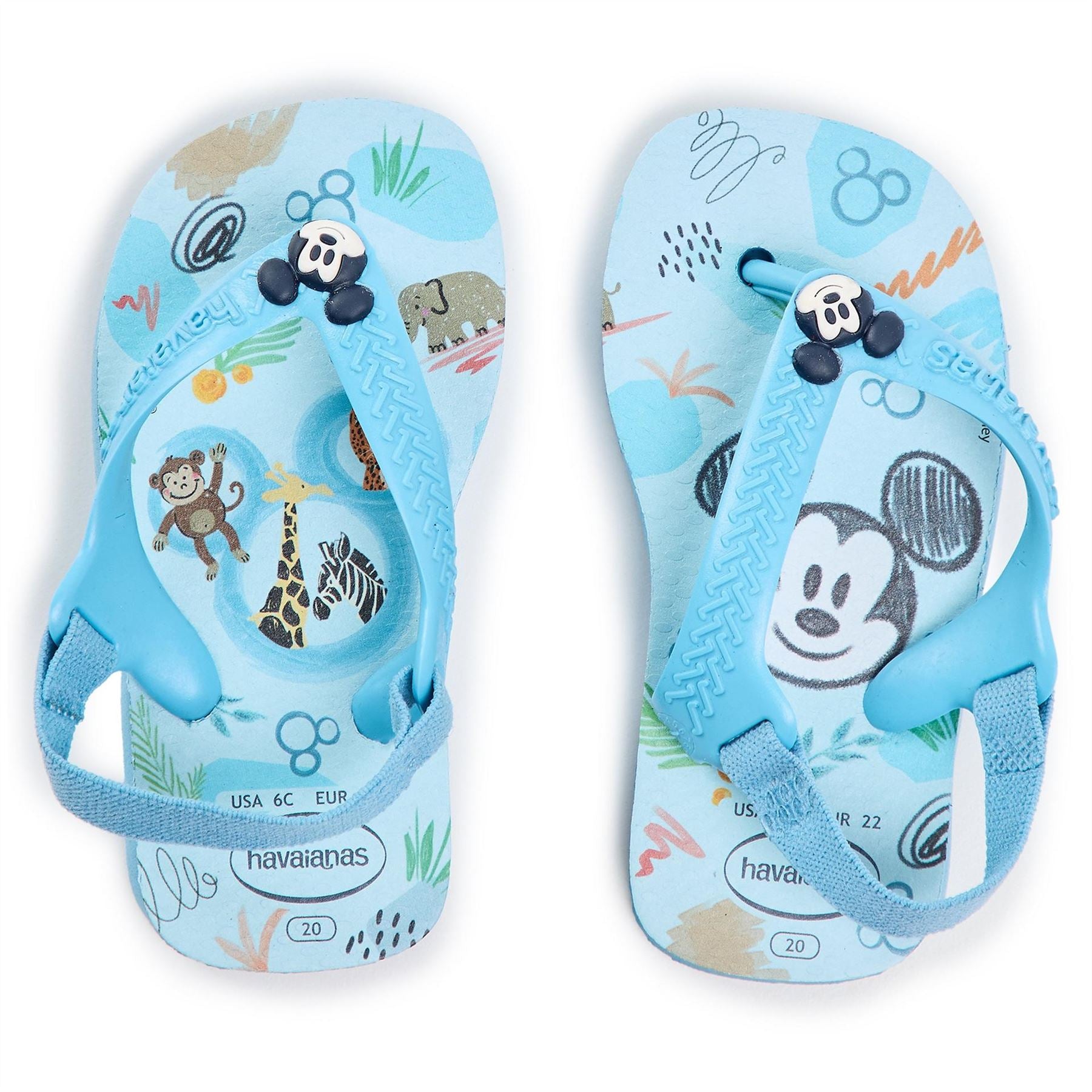 Havaianas Hav. Baby Disney Classics Ii Blue W Flip Flops Unisex Kids