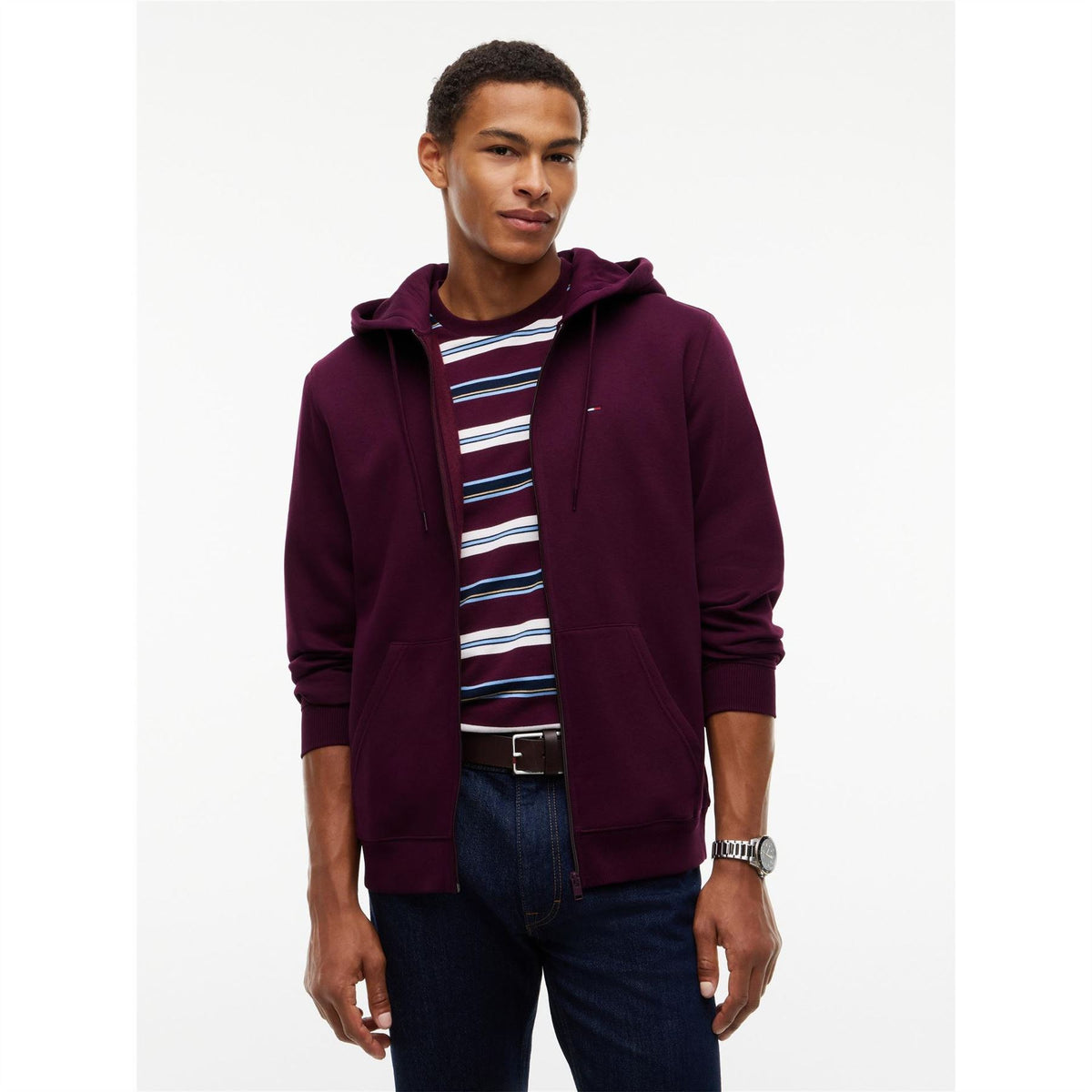 Tommy Jeans Original Flag Basic Zip Hoodie