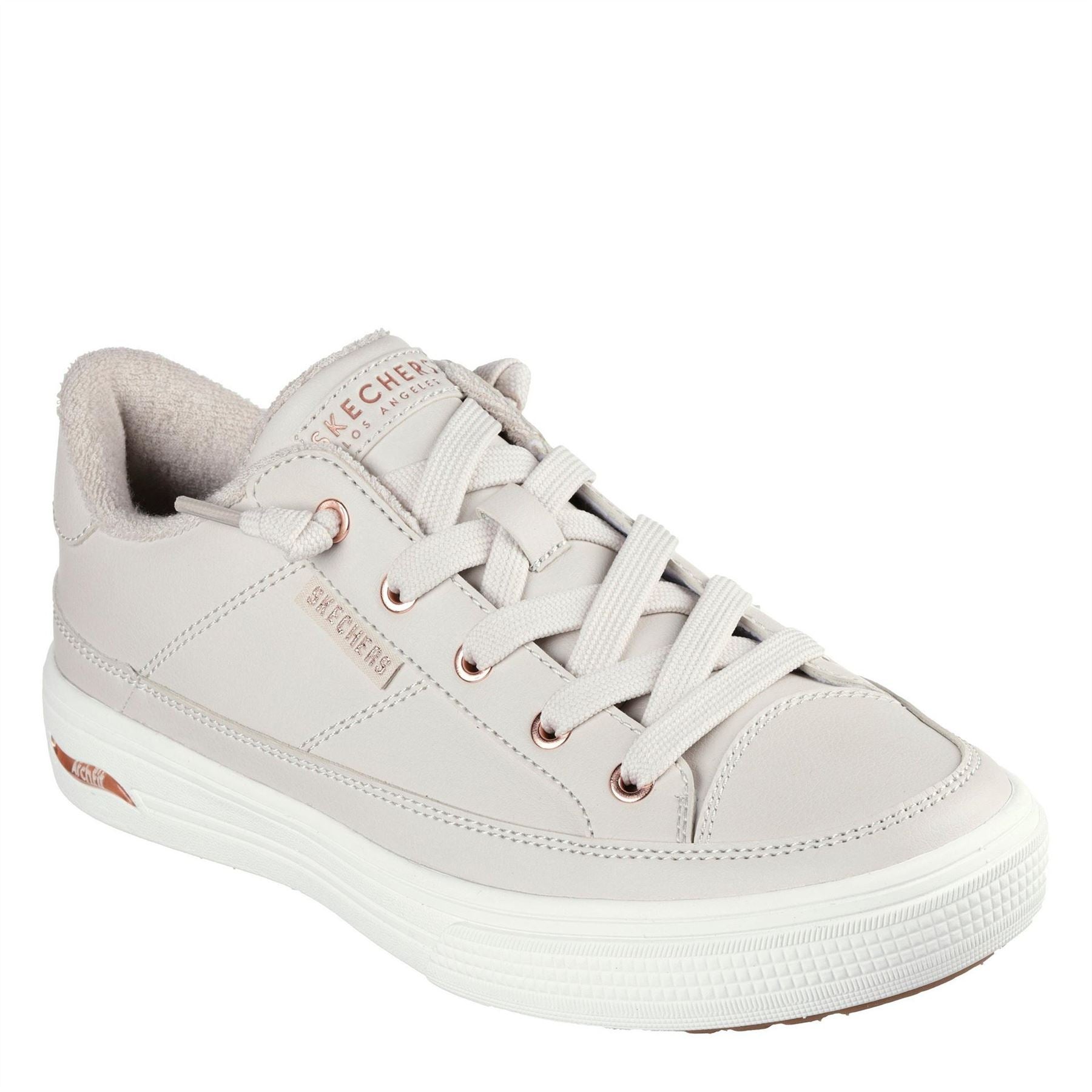 Skechers Womens Arch Fit Arcade   On My Way Low Top Trainers