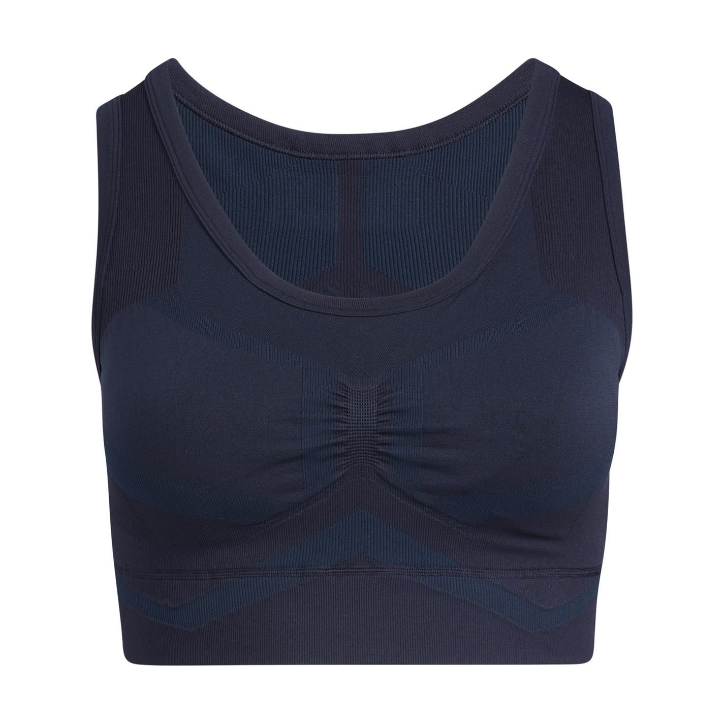 adidas Scoop Neck Snug Fit Cropped Bra