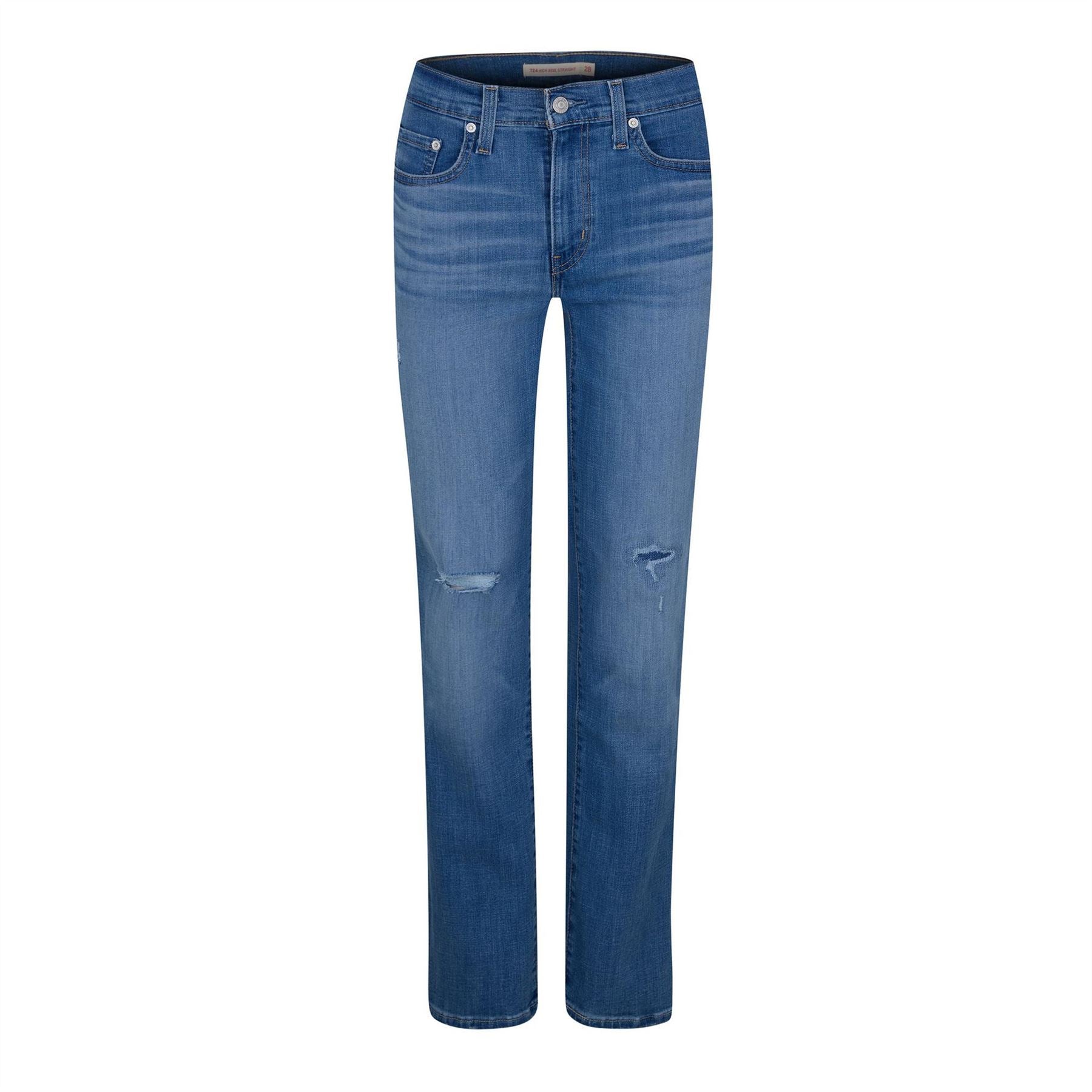 Levis High Rise Straight Jeans