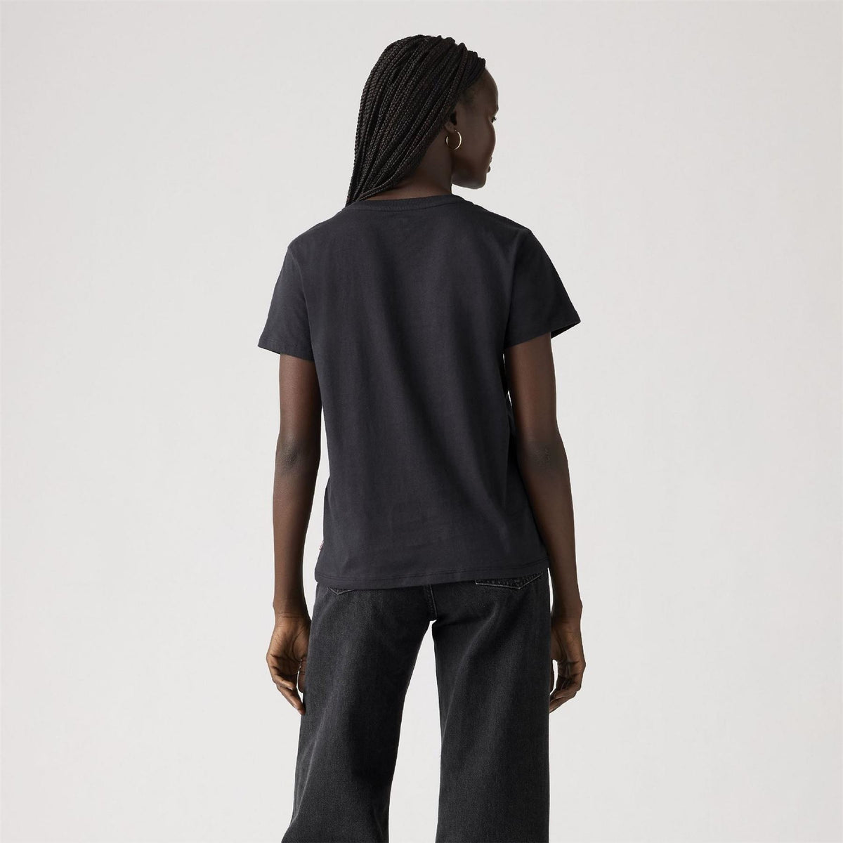 Levis The Perfect Wordmark Graphic Crew Neck Short Sleeve T-Shirt
