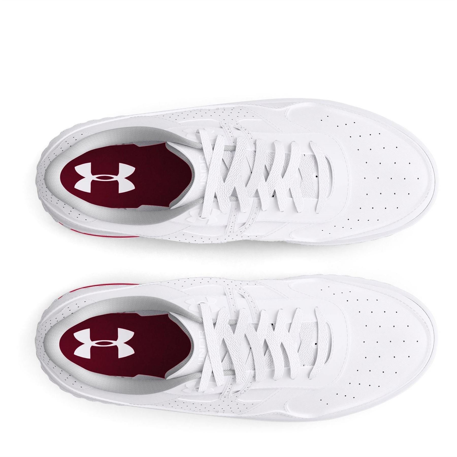 Under Armour UA Court 96 Round Toe Flat Heel Sneakers