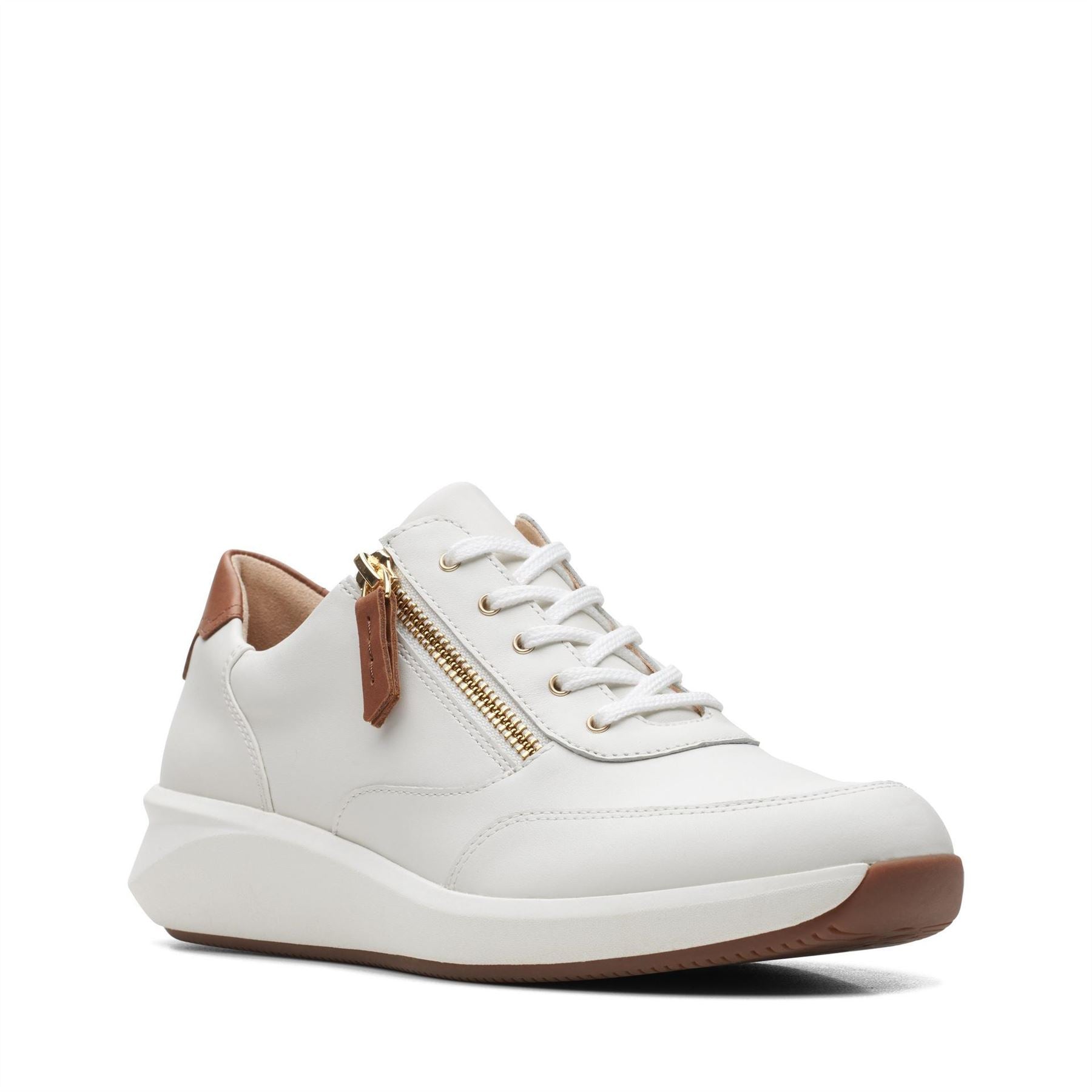 Clarks Un Rio Zipped Low Top Trainers