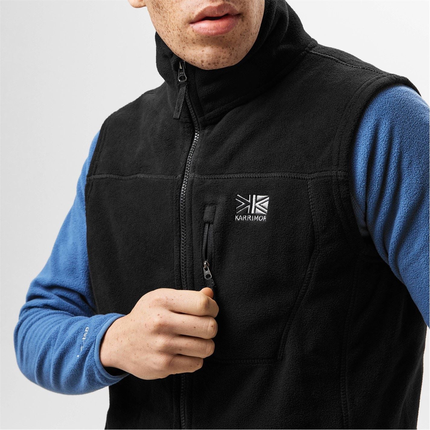 Karrimor Sleeveless Funnel Neck 3 Pocket Gilet