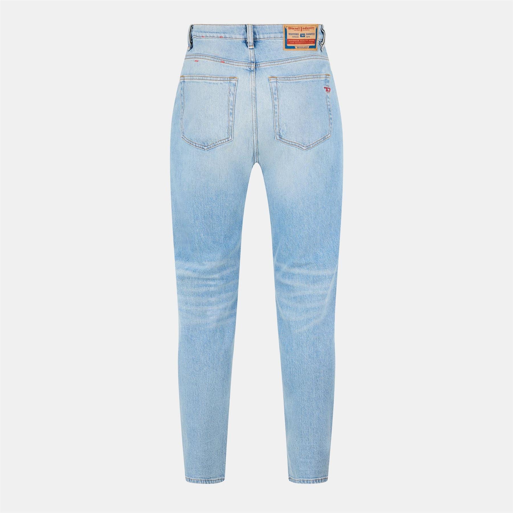 Diesel Five Pocket Straight Leg Jeans