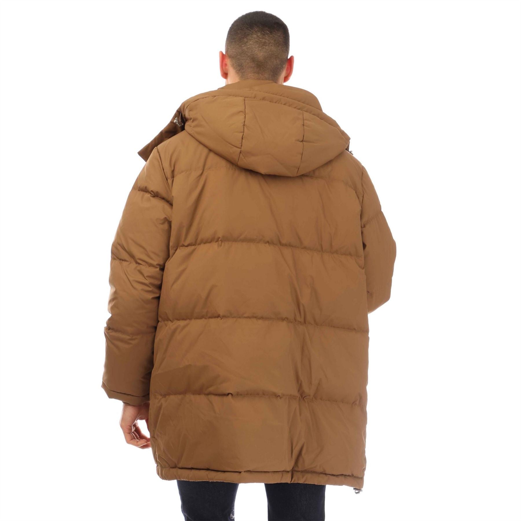 Lacoste Long Detachable Hood Long Sleeve Puffer Jacket