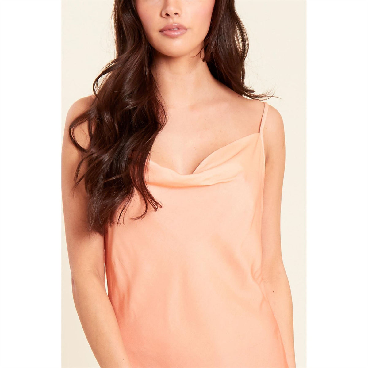 Be You Cowl Neck Maxi Slip Dress