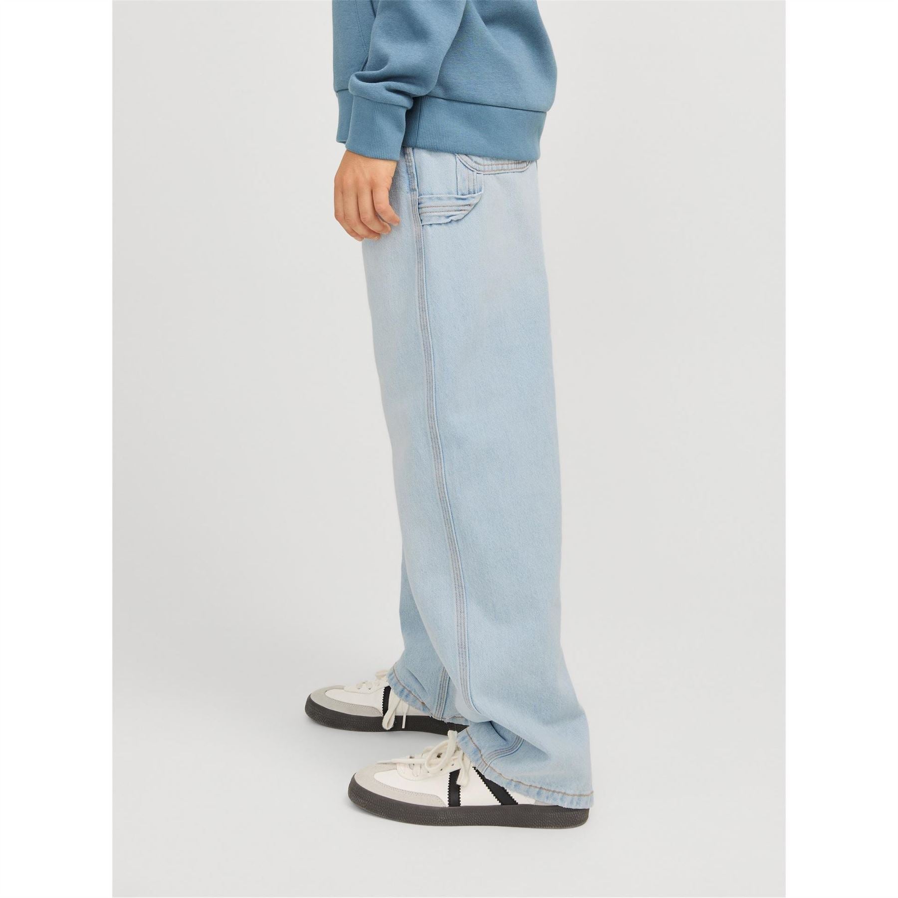 Jack and Jones Alex Carpenter Wide Fit Jeans