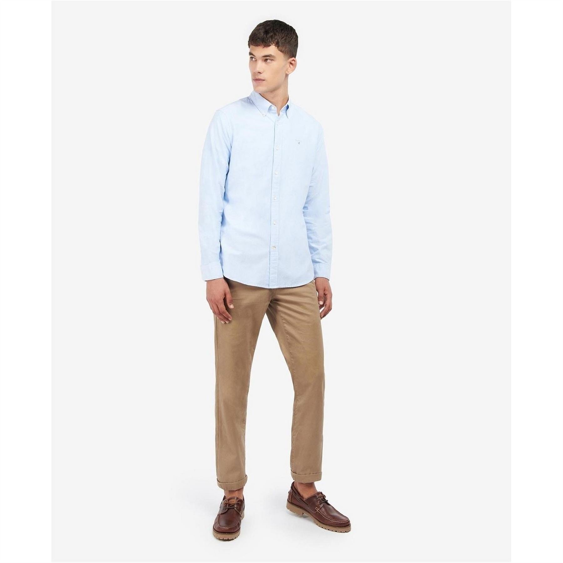 Barbour Oxford Button Down Plain Shirt