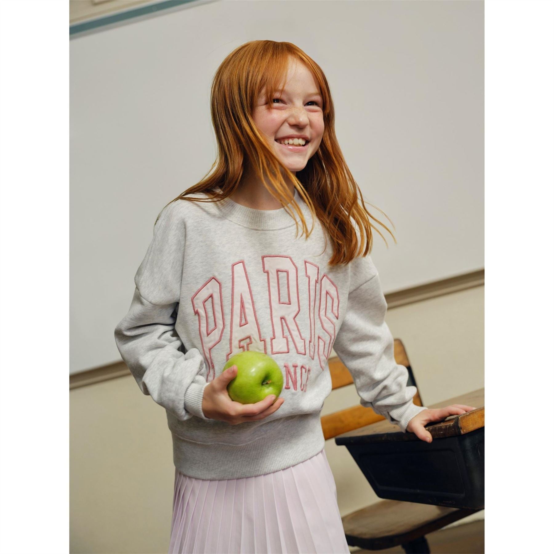 Abercrombie and Fitch A F Paris Crew Sweatshirt