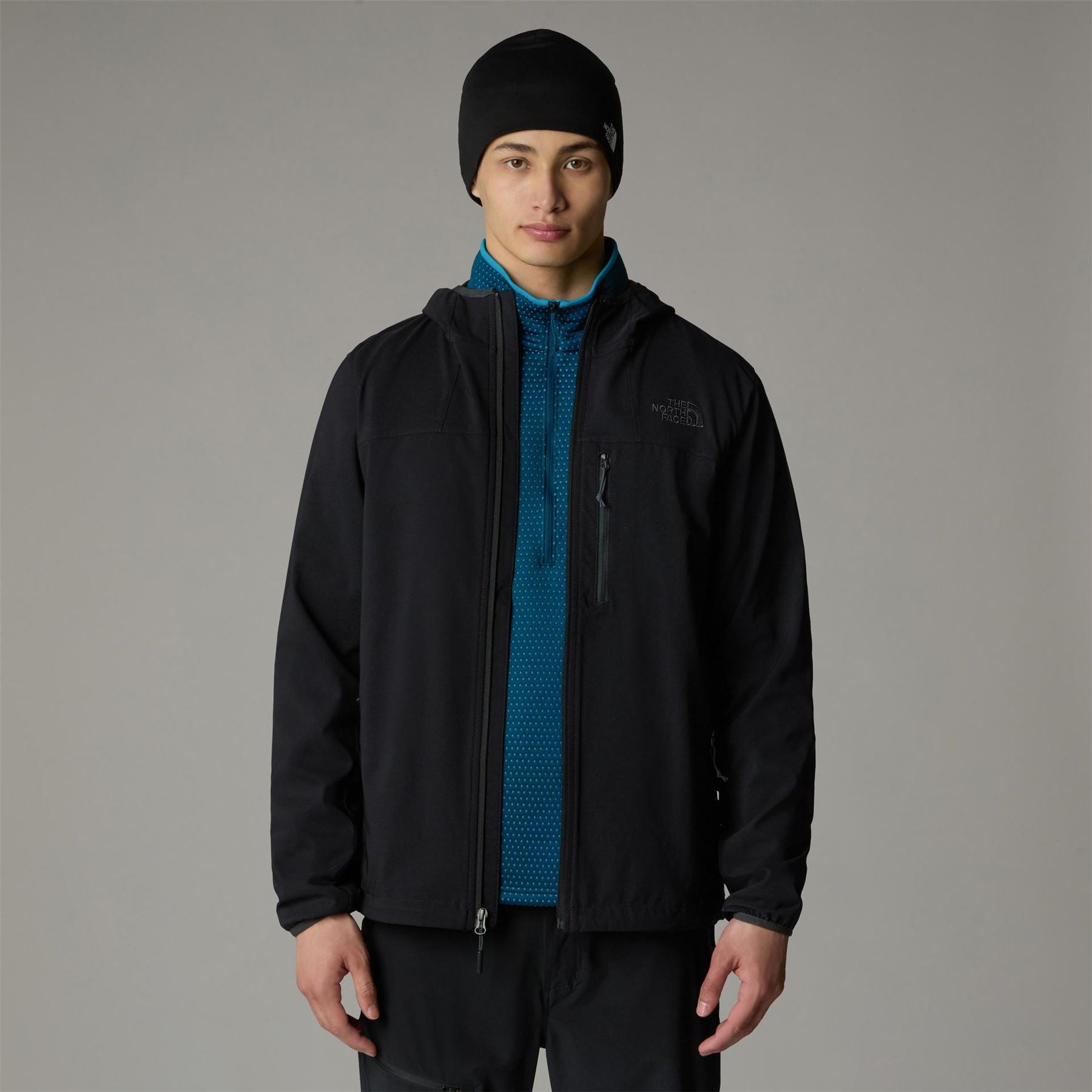 The North Face Nimble Windproof Water Repellent Long Sleeve Softshell Jacket