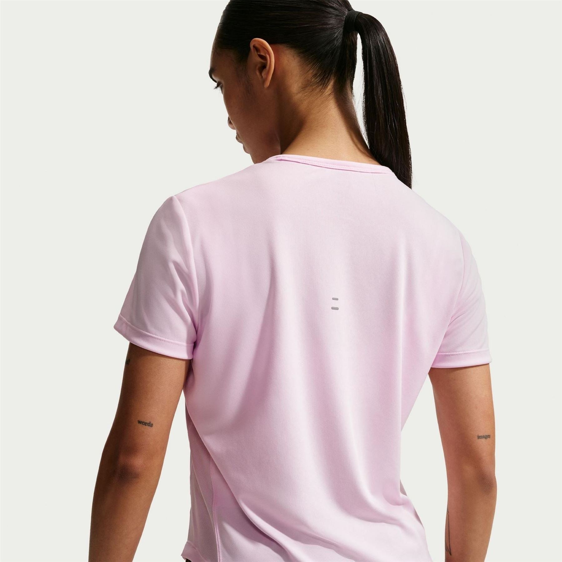 Nike Womens Tempo Dri Fit Short Sleeve Running Top