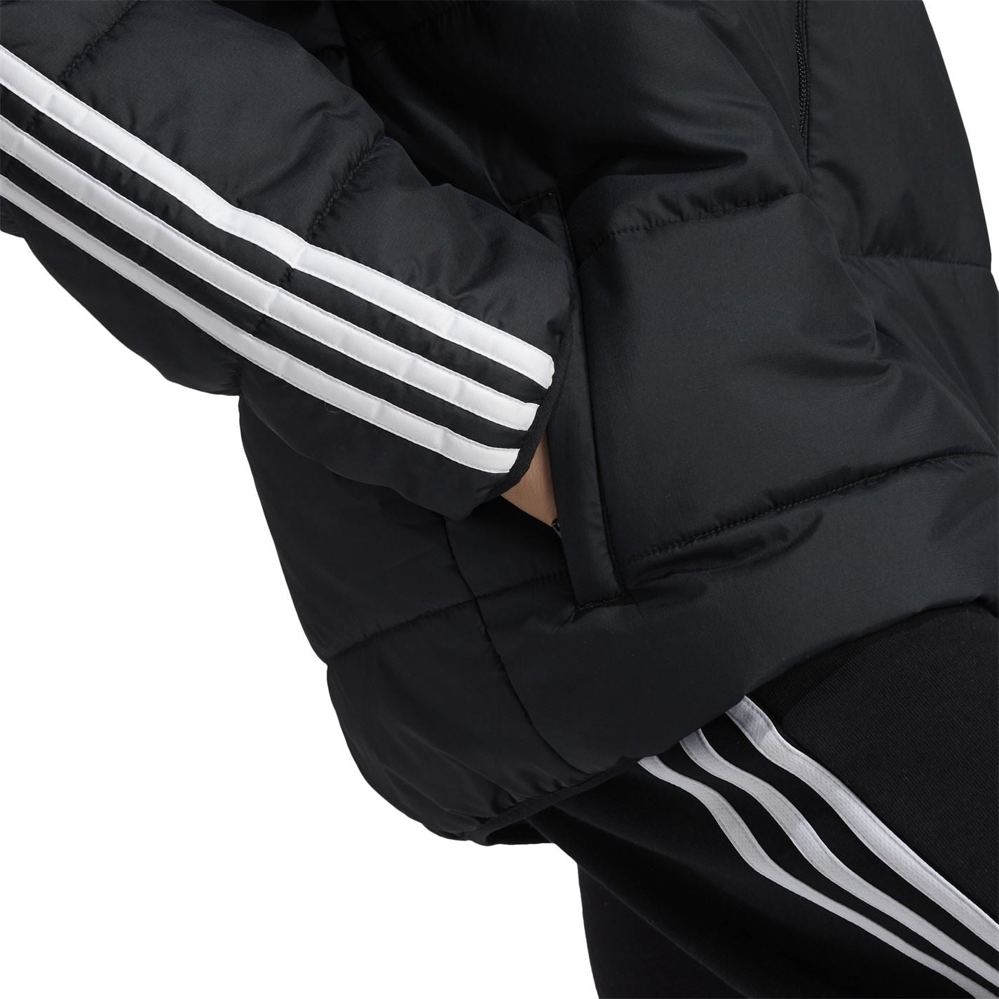 adidas Kids Essentials 3S Hooded Long Sleeve Puffer Jacket