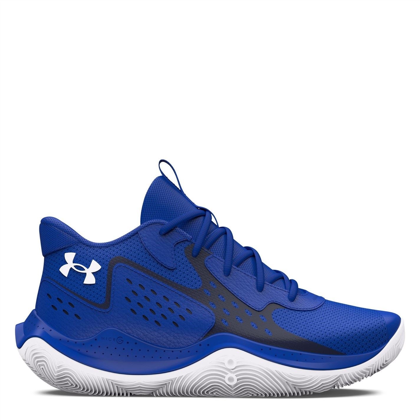 Under Armour Kids Jet 23 Graphic Print Basketball Canvas Low Top Sneakers