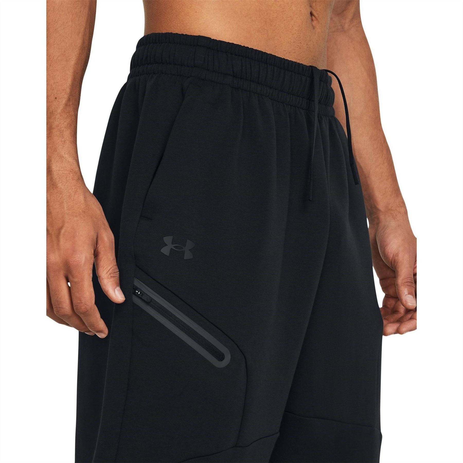 Under Armour Fleece Baggy Cropped Performance Tracksuit Bottoms