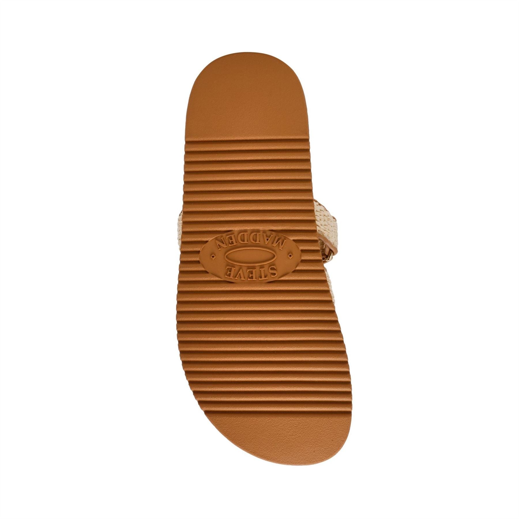 Steve Madden Textured Open Toe Slide Sandals